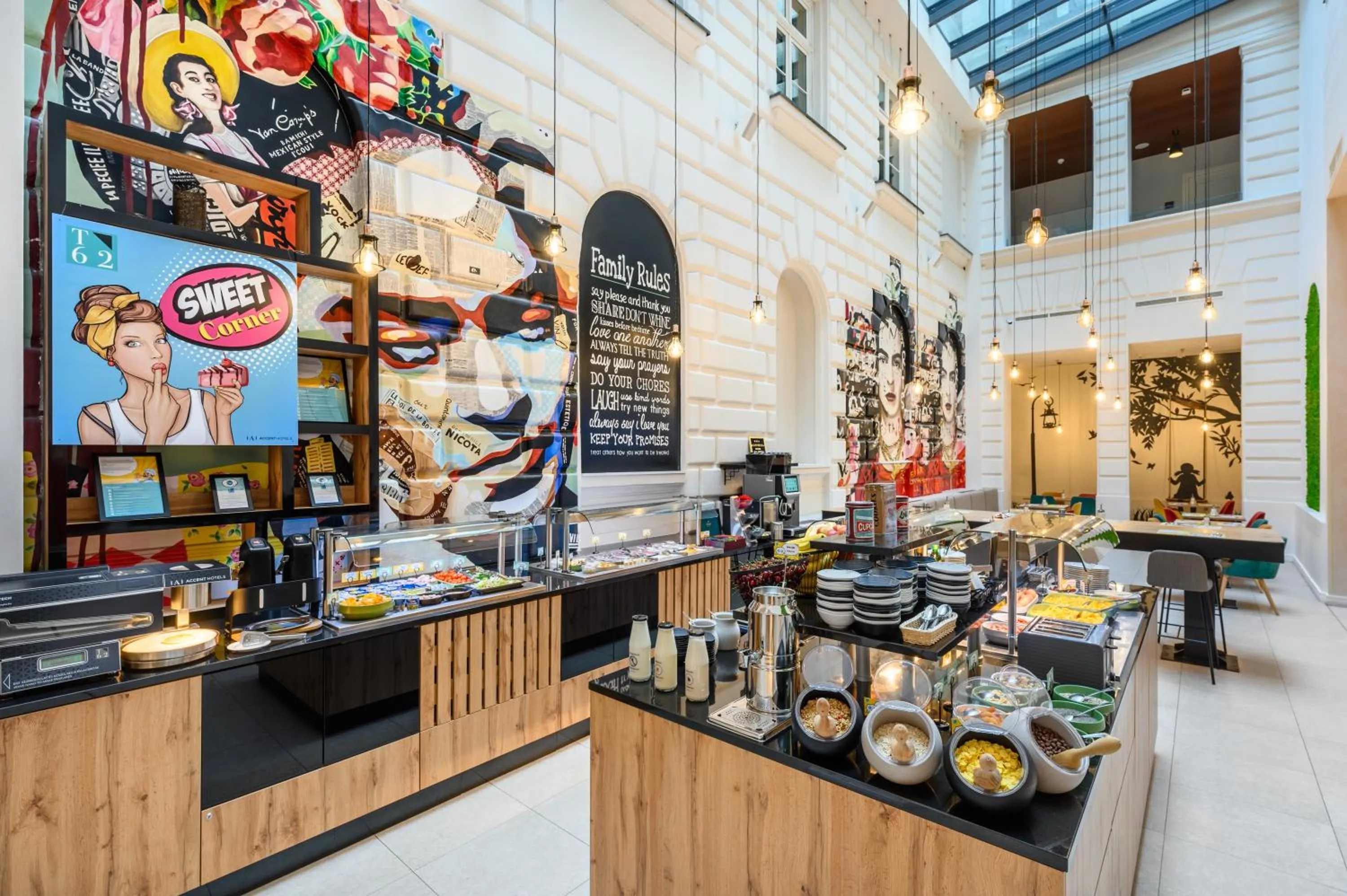 Breakfast in T62 Hotel