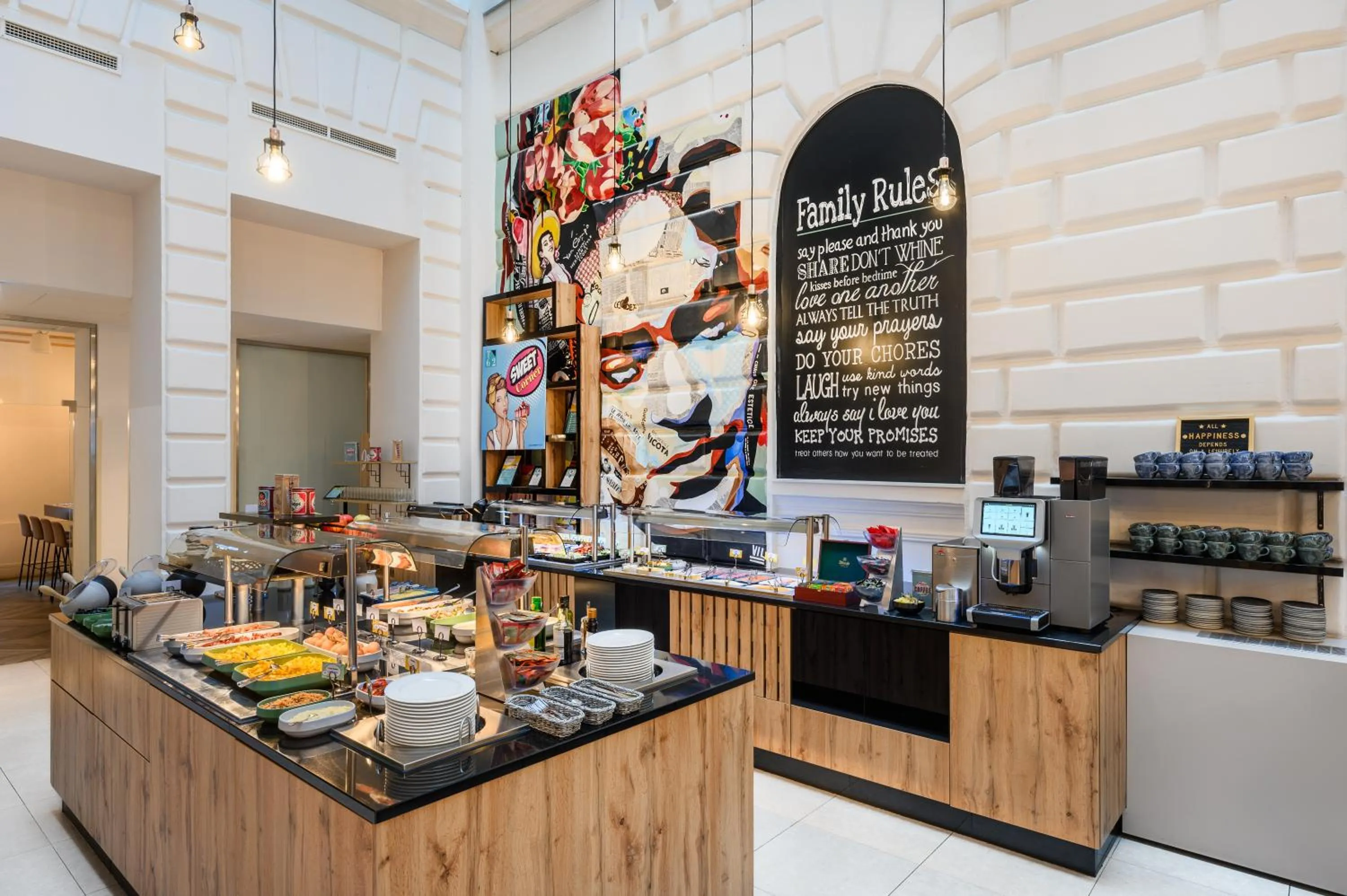 Breakfast in T62 Hotel