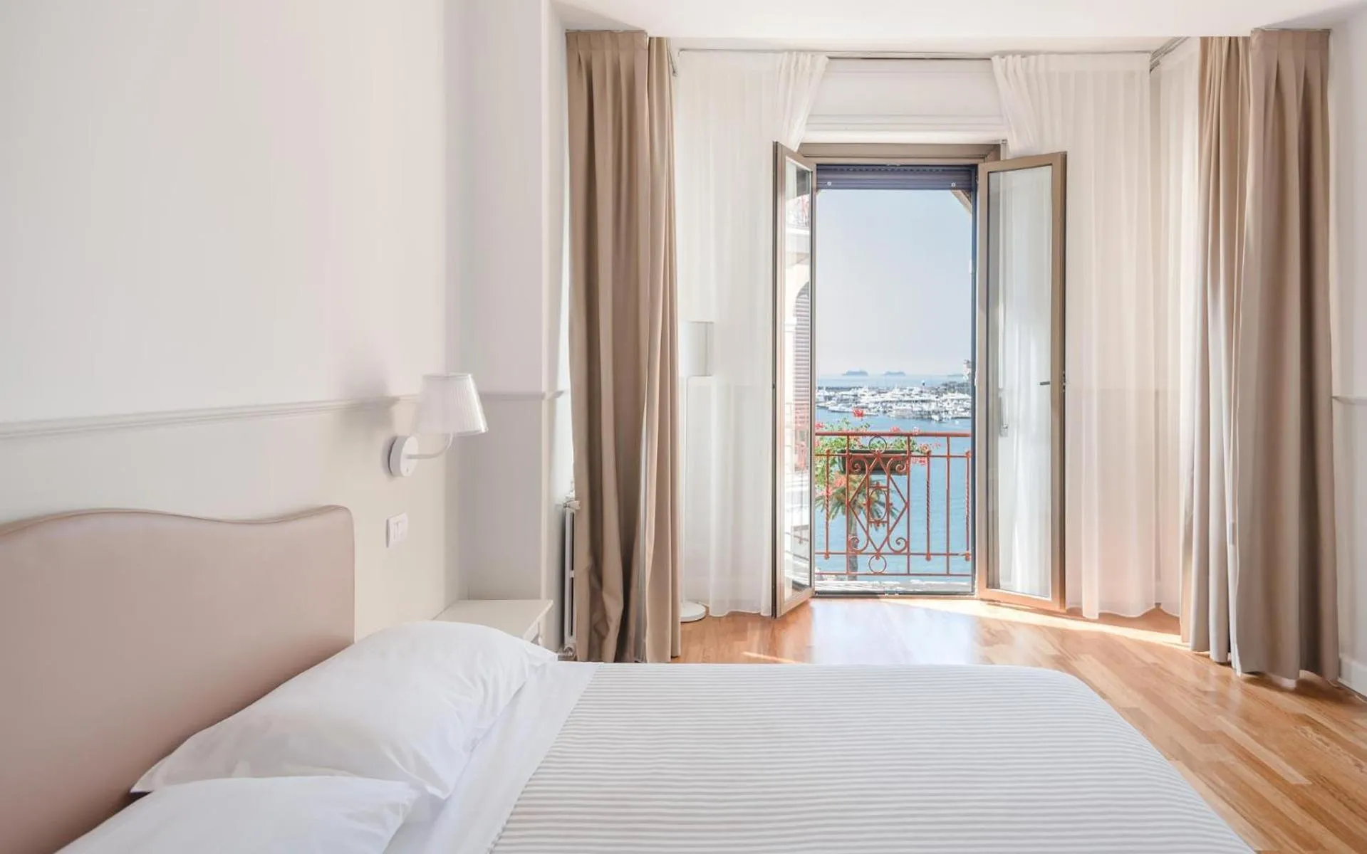 Bed in Miramare Hotel