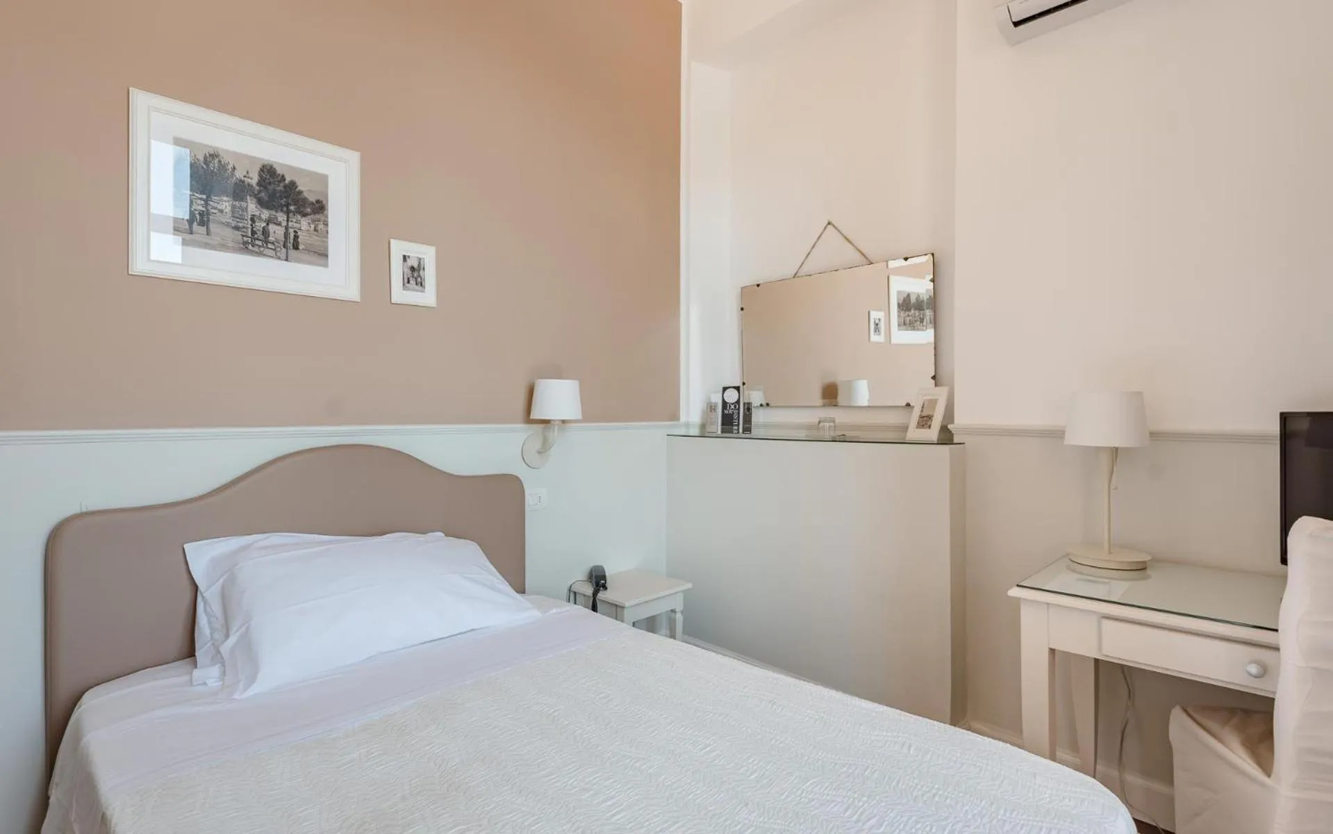 Bed in Miramare Hotel