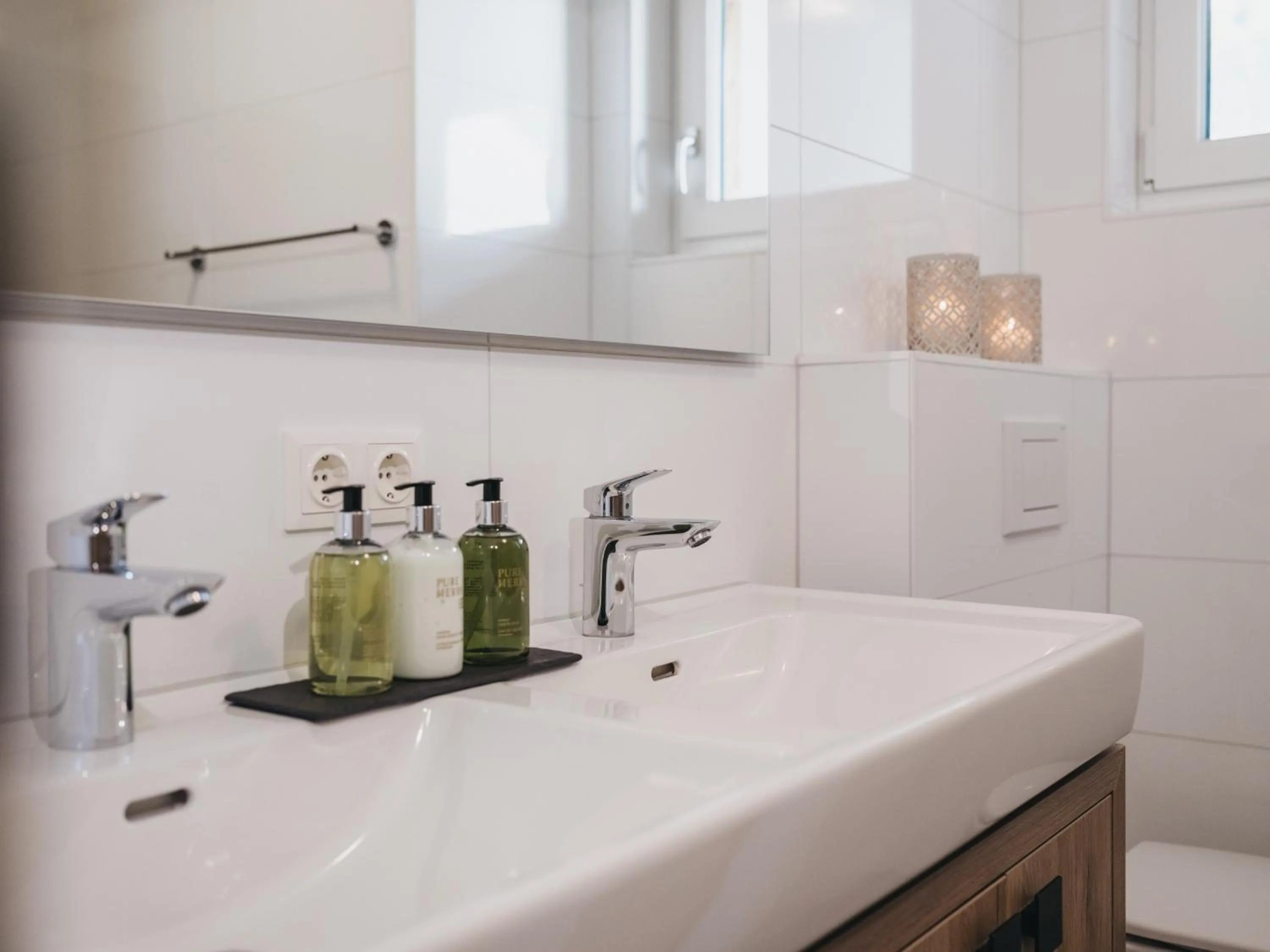 Bathroom in Village Park Suites