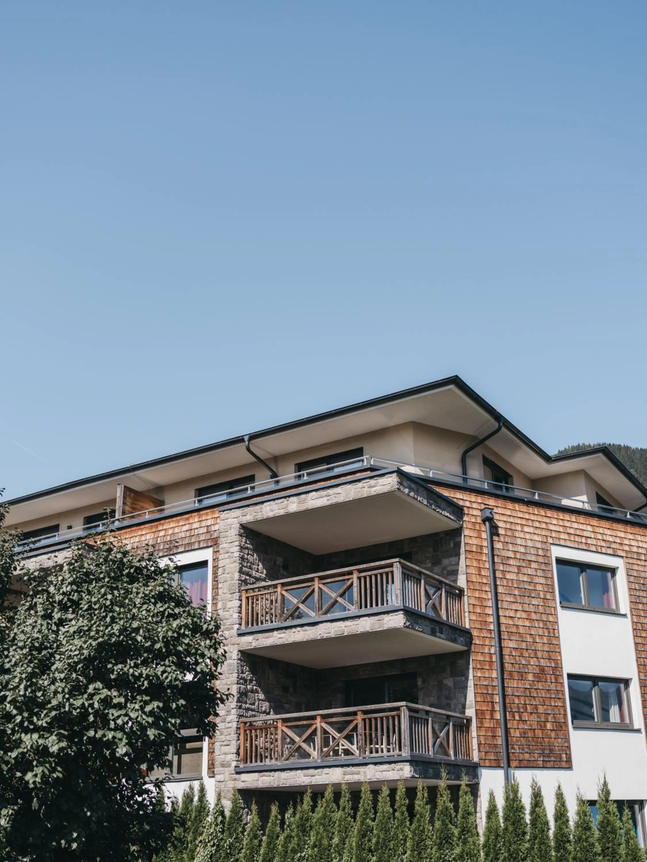Property building in Village Park Suites