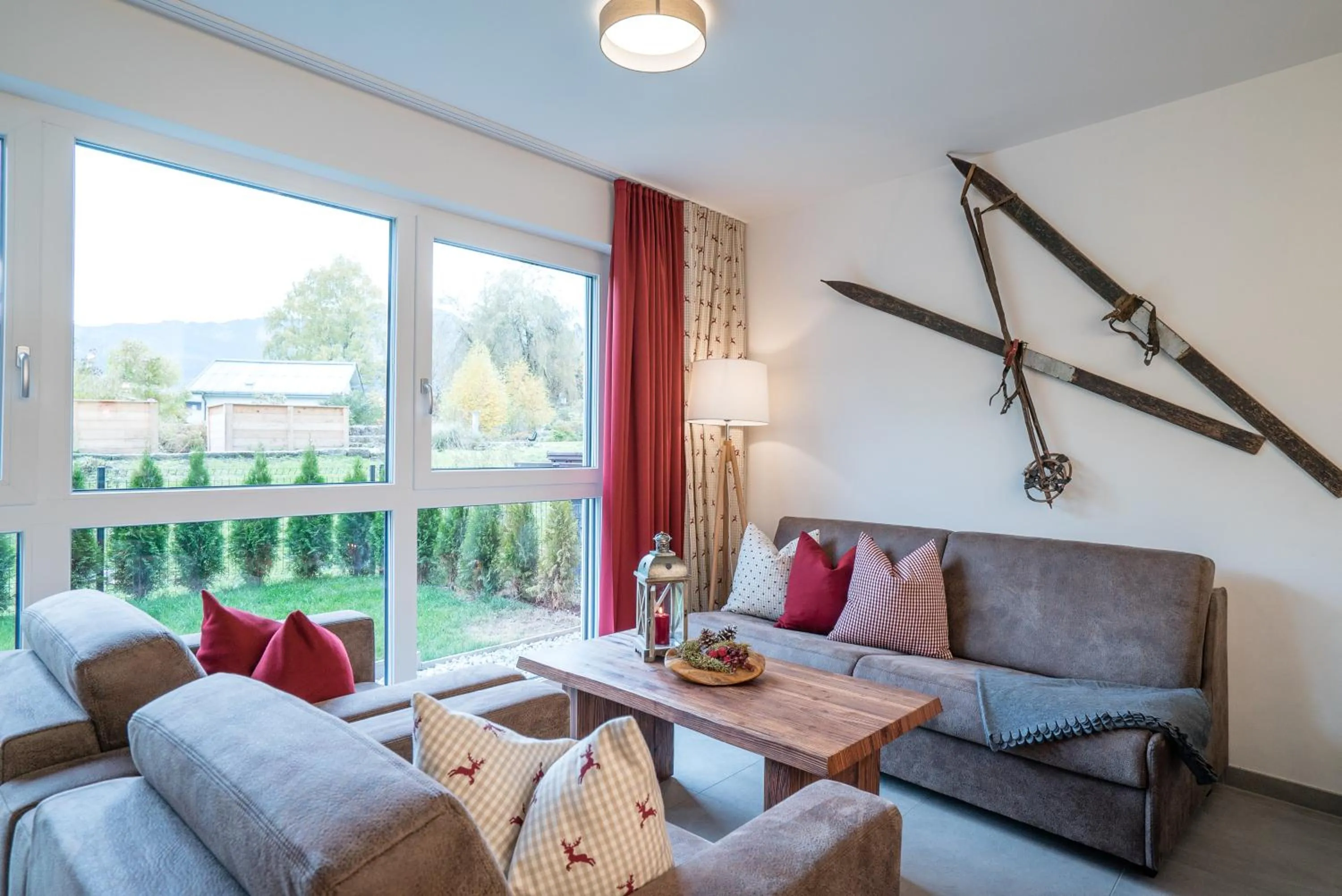 Living room in Village Park Suites