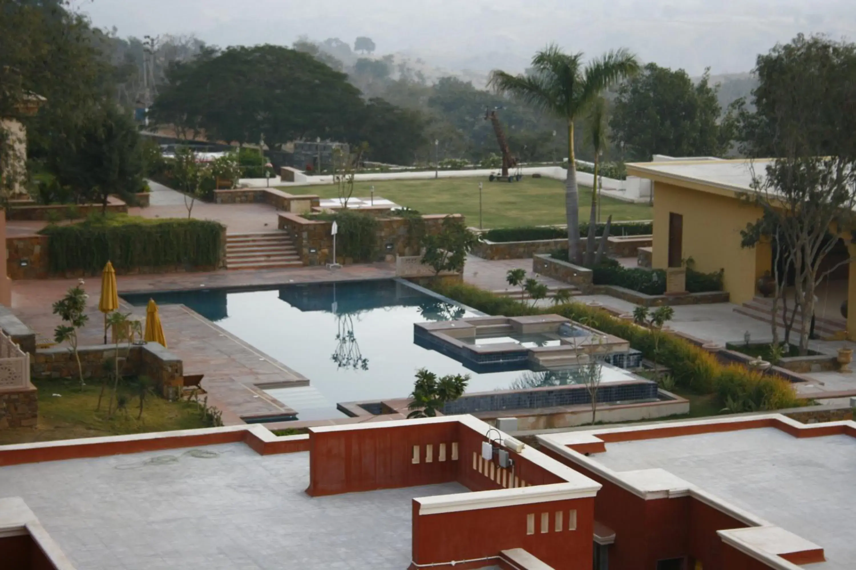 Swimming pool in Club Mahindra Kumbhalgarh Swimming pool in Club Mahindra Kumbhalgarh