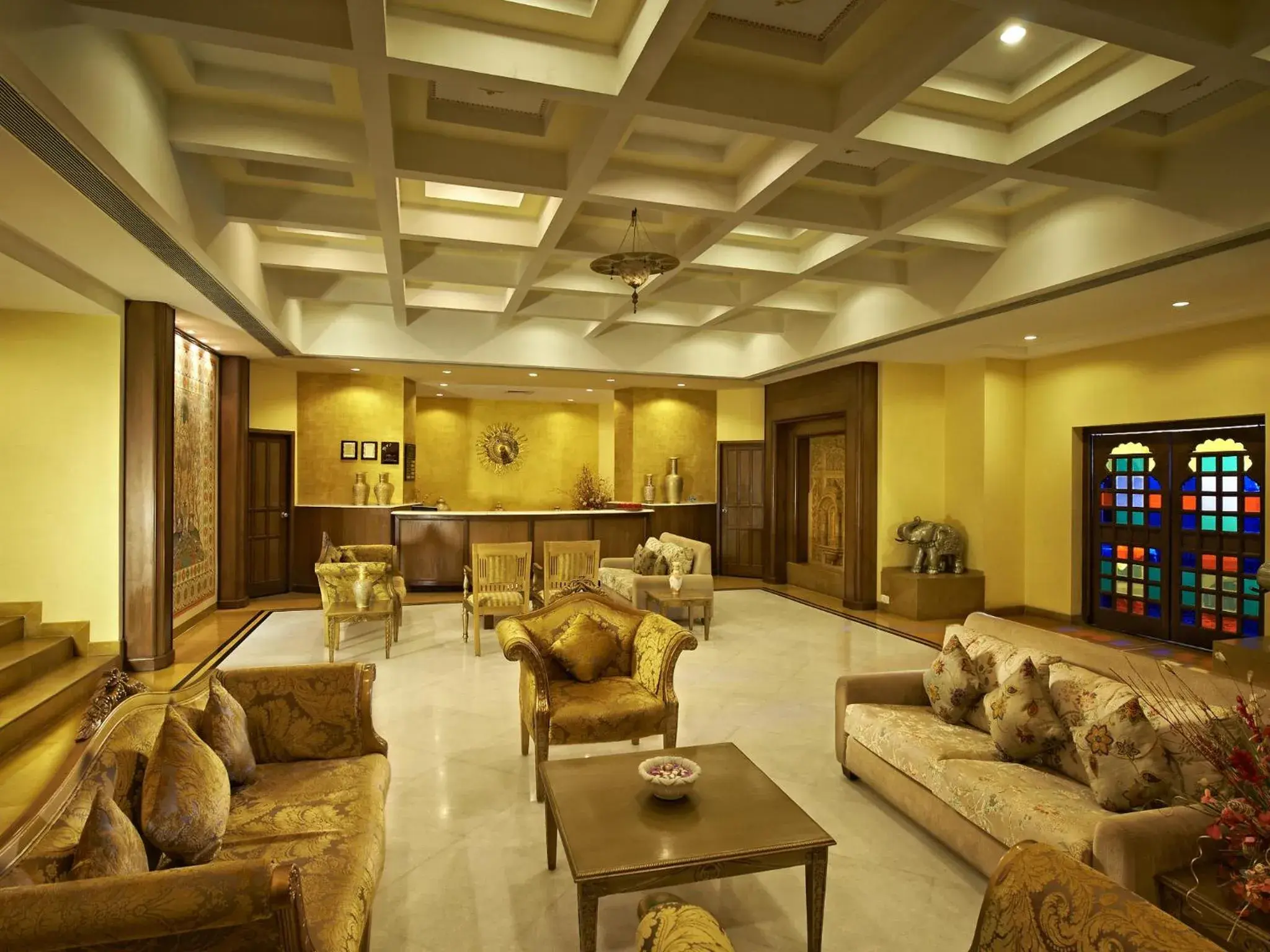 Lobby or reception in Club Mahindra Kumbhalgarh Lobby or reception in Club Mahindra Kumbhalgarh