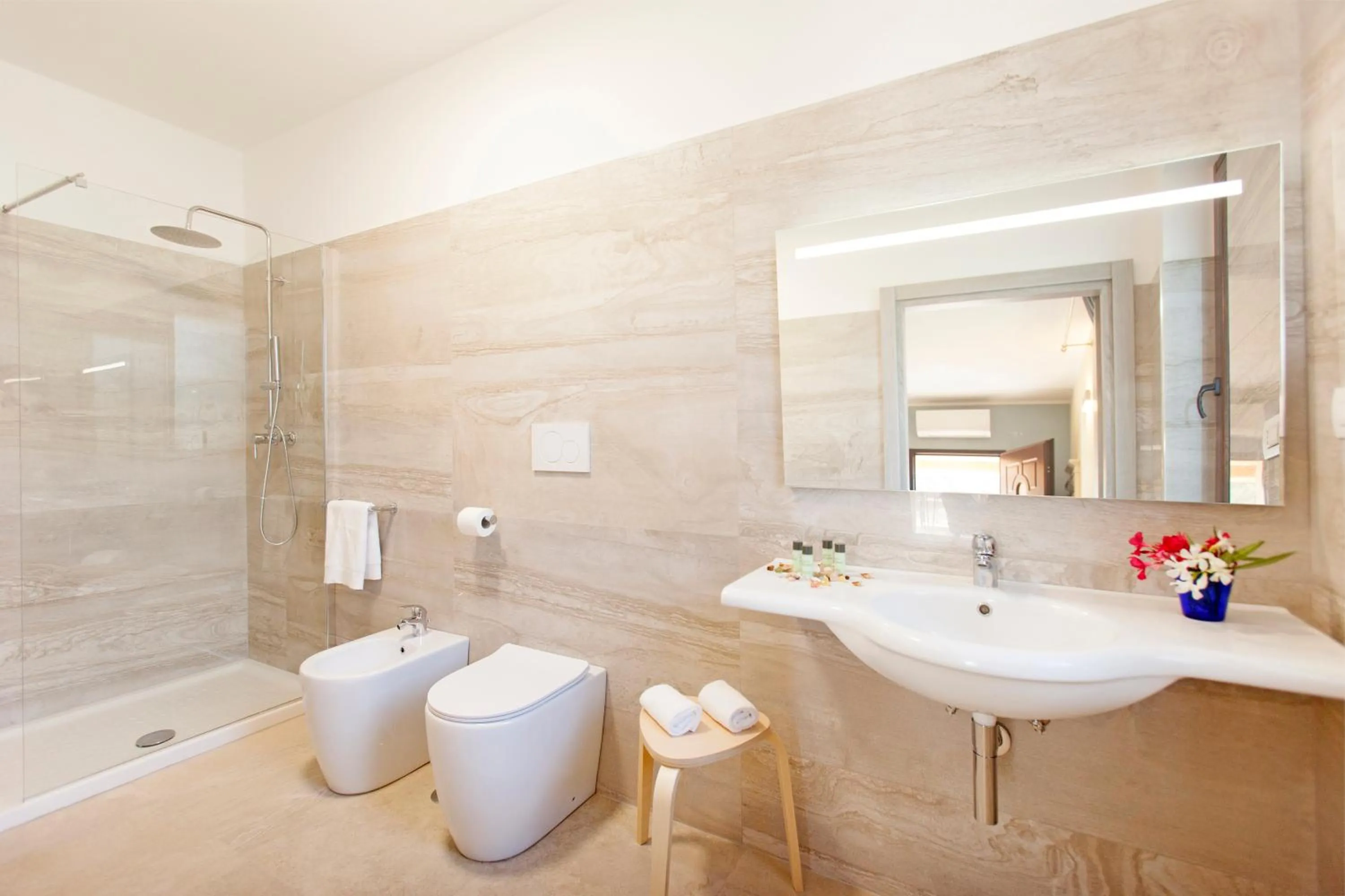 Bathroom in Resort Capalbio