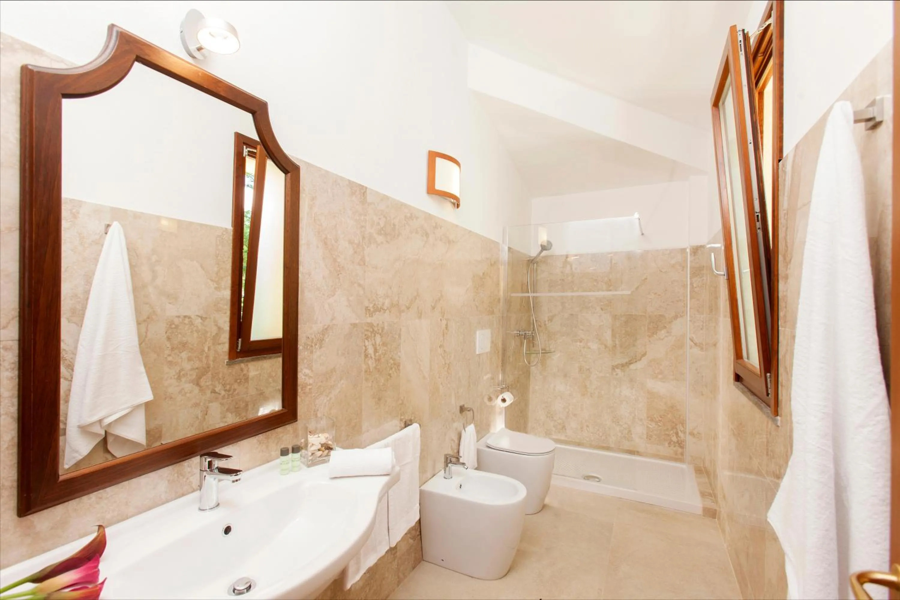 Bathroom in Resort Capalbio