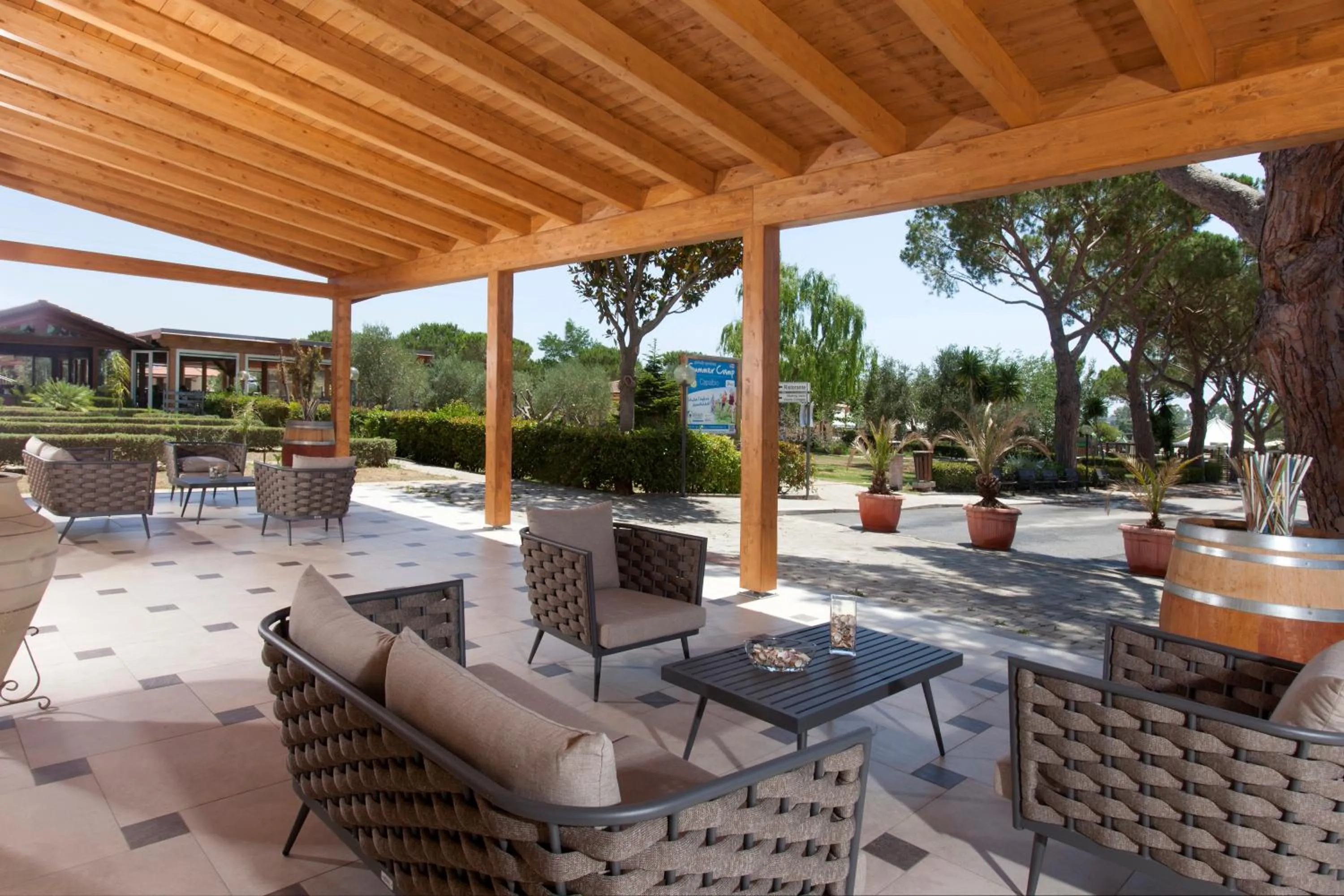 Lobby or reception in Resort Capalbio
