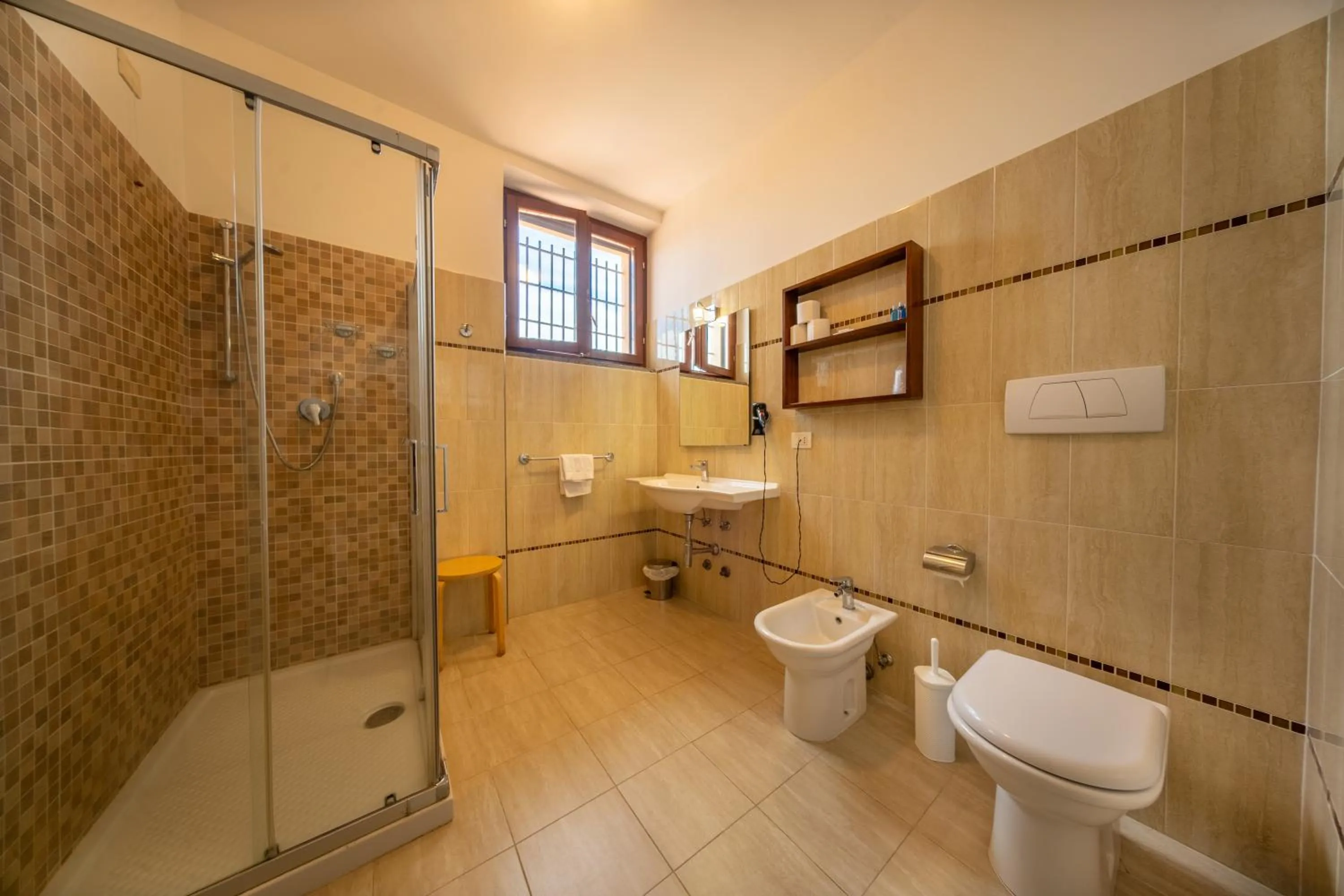 Bathroom in Resort Capalbio