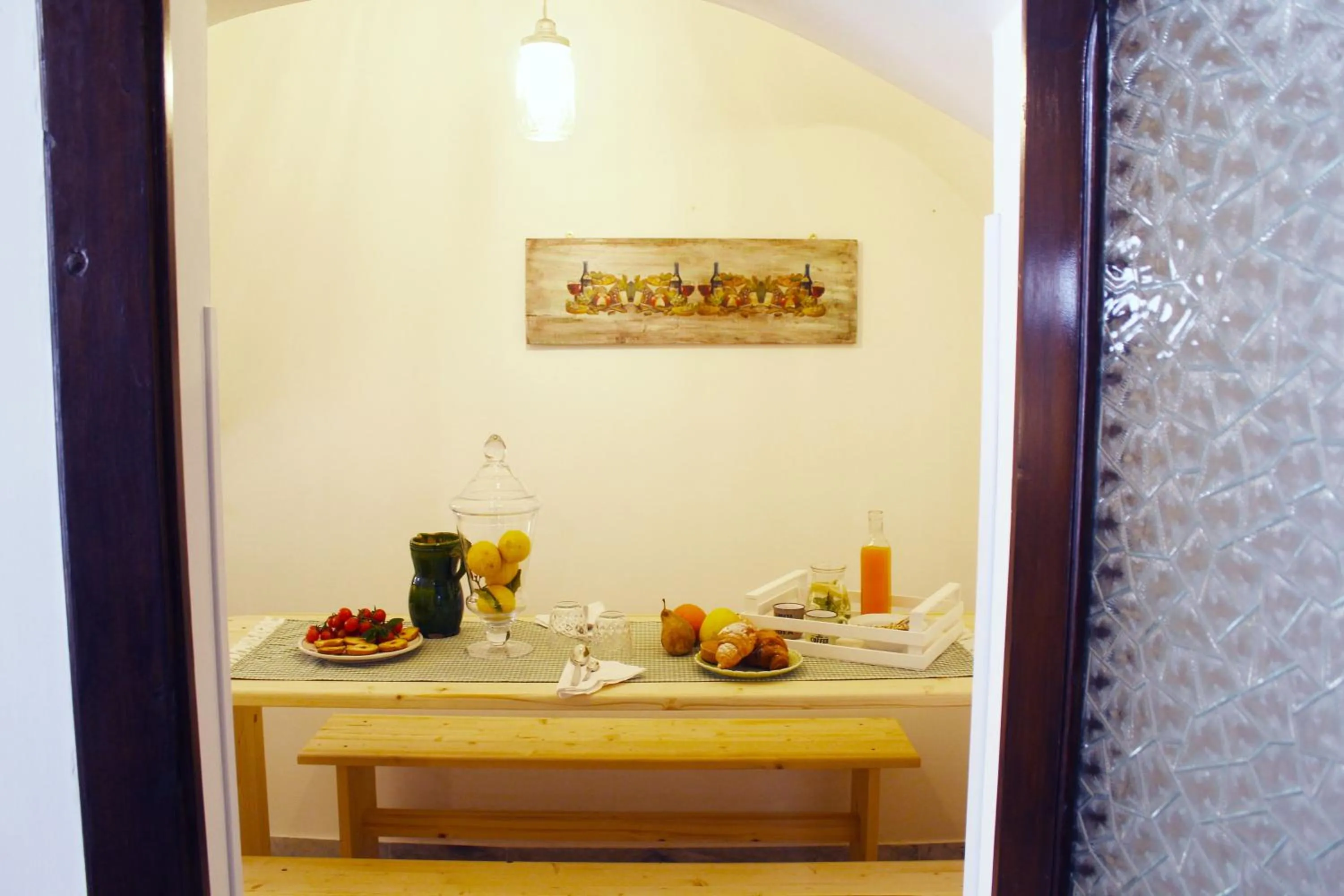 Italian breakfast in Trulli Antica Fonte