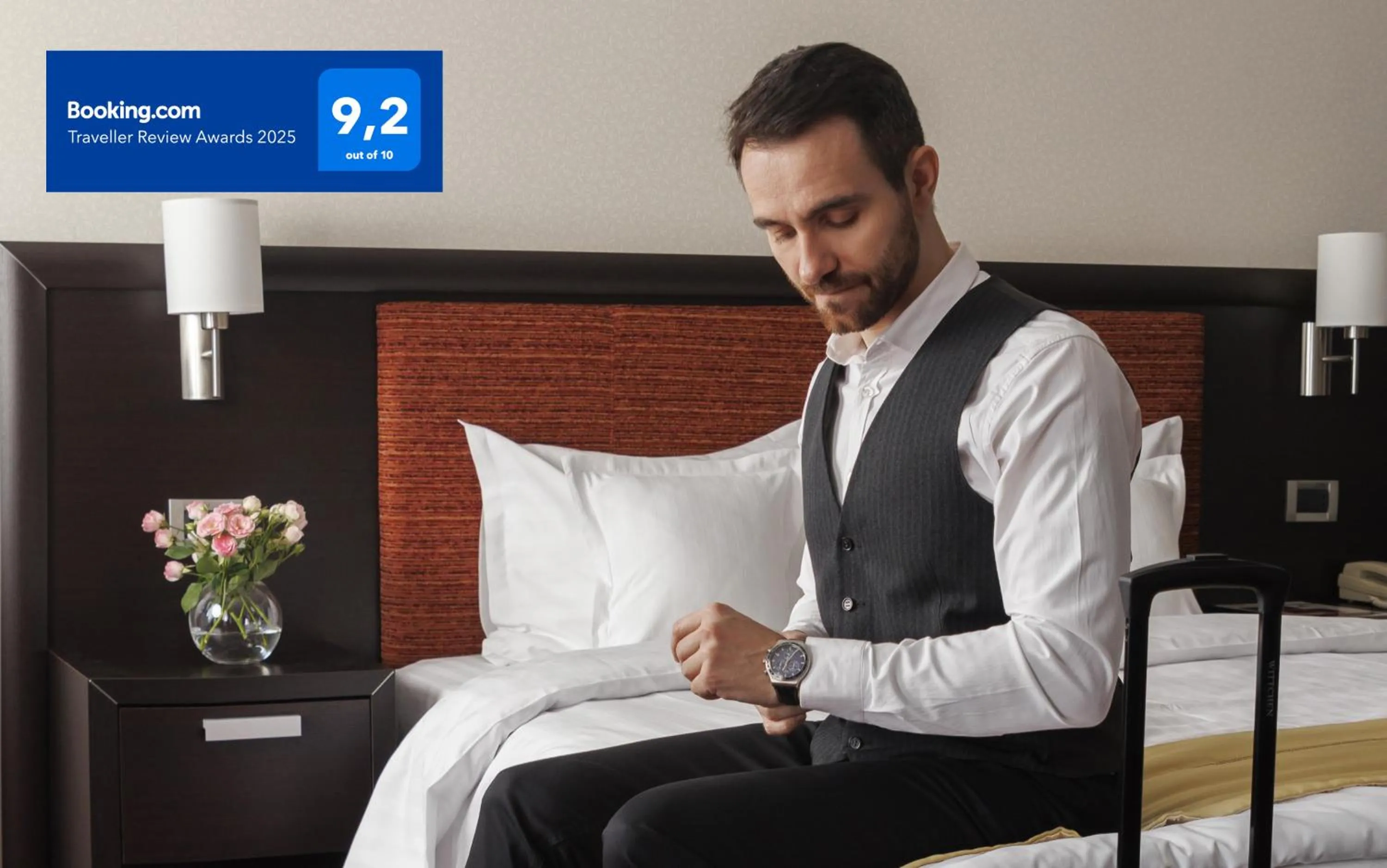 Bed in Menorah Hotel