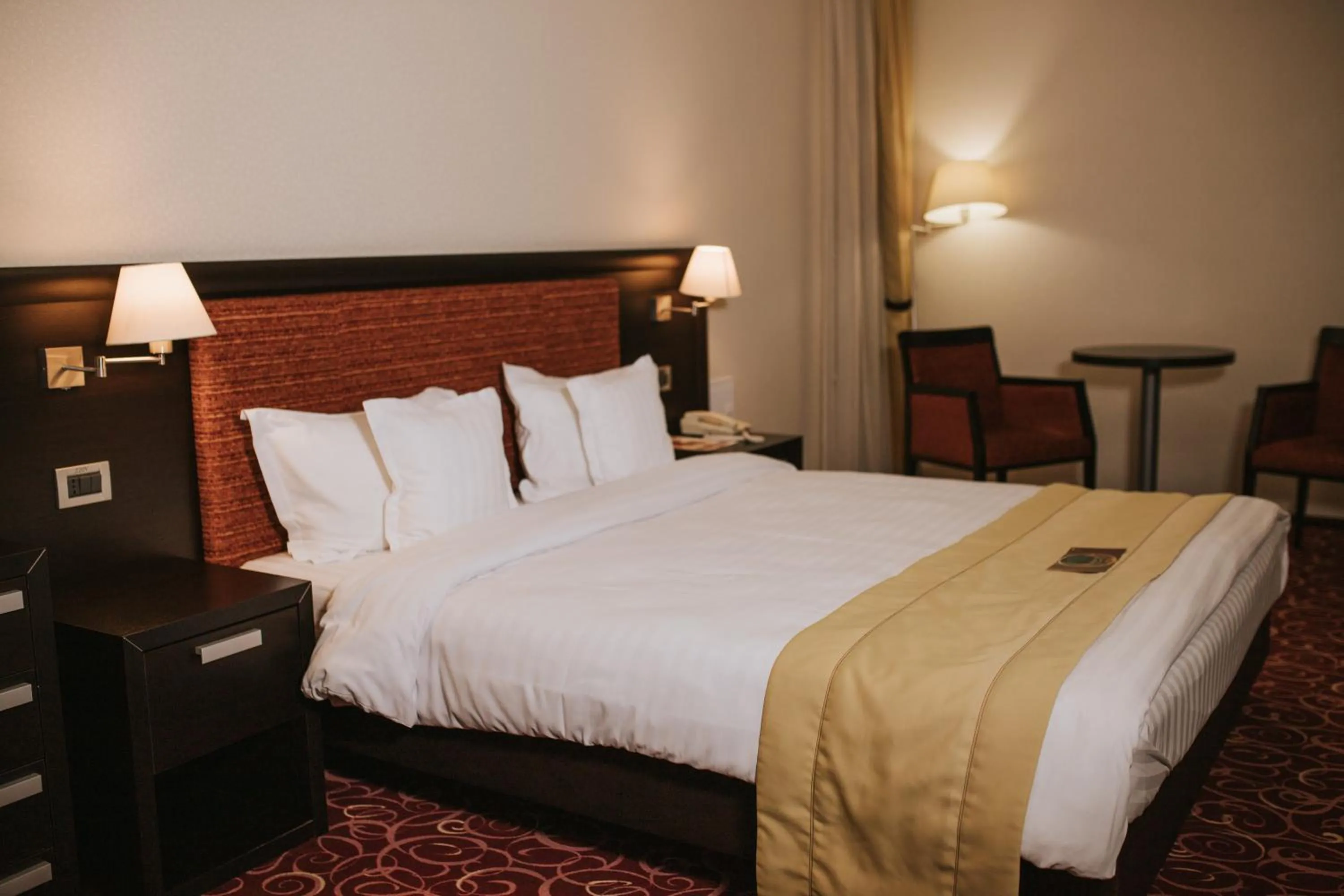 Bed in Menorah Hotel