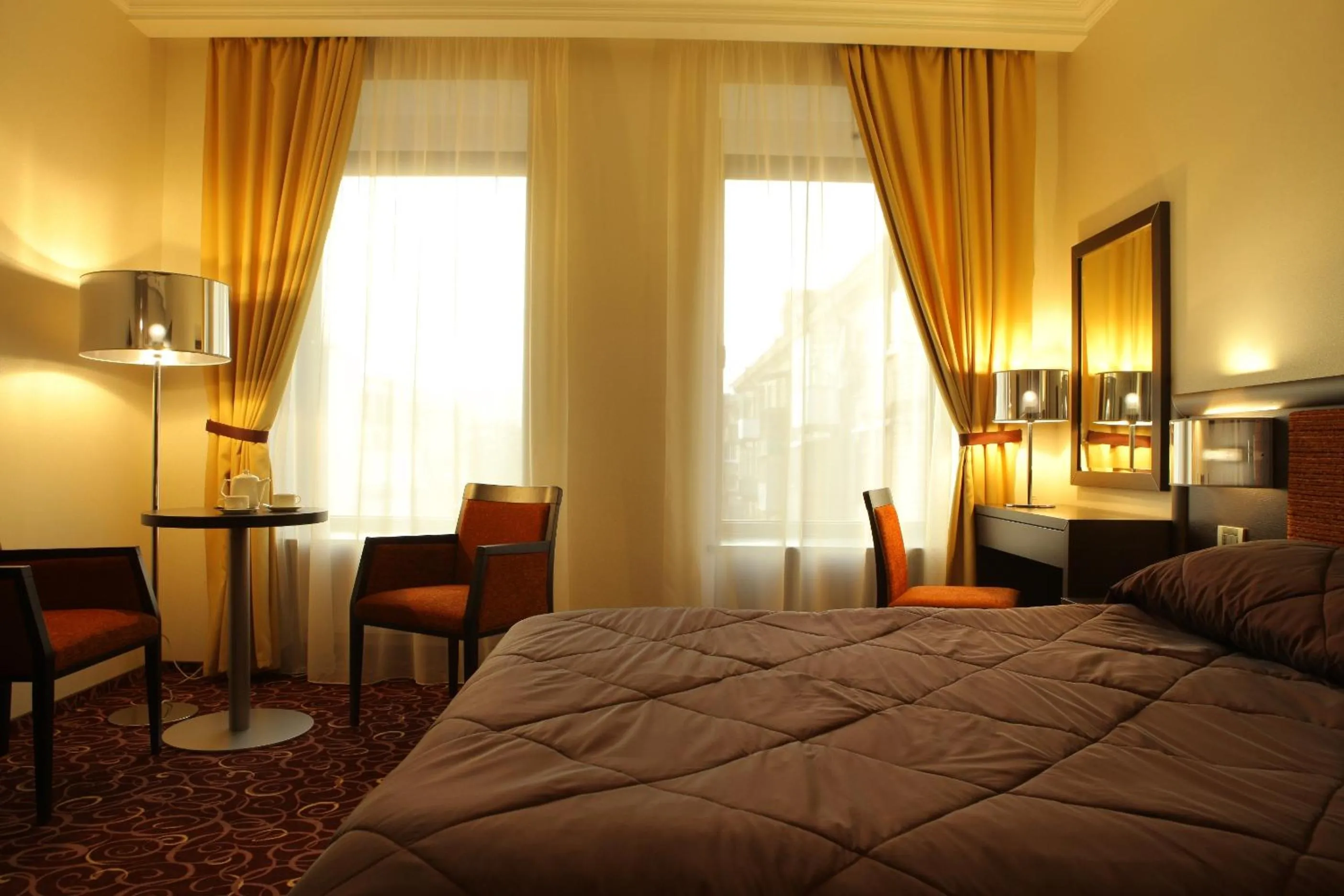 Bed in Menorah Hotel