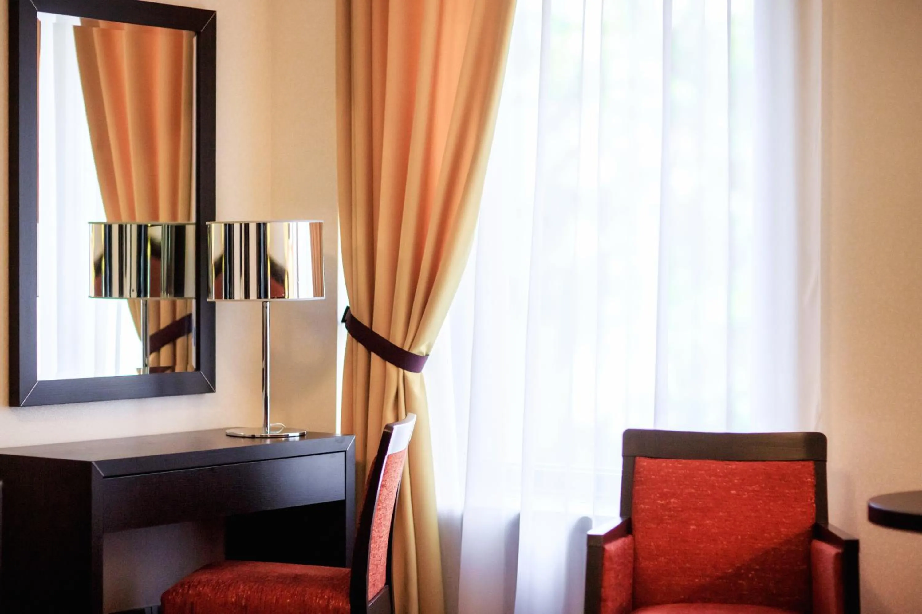 Decorative detail in Menorah Hotel