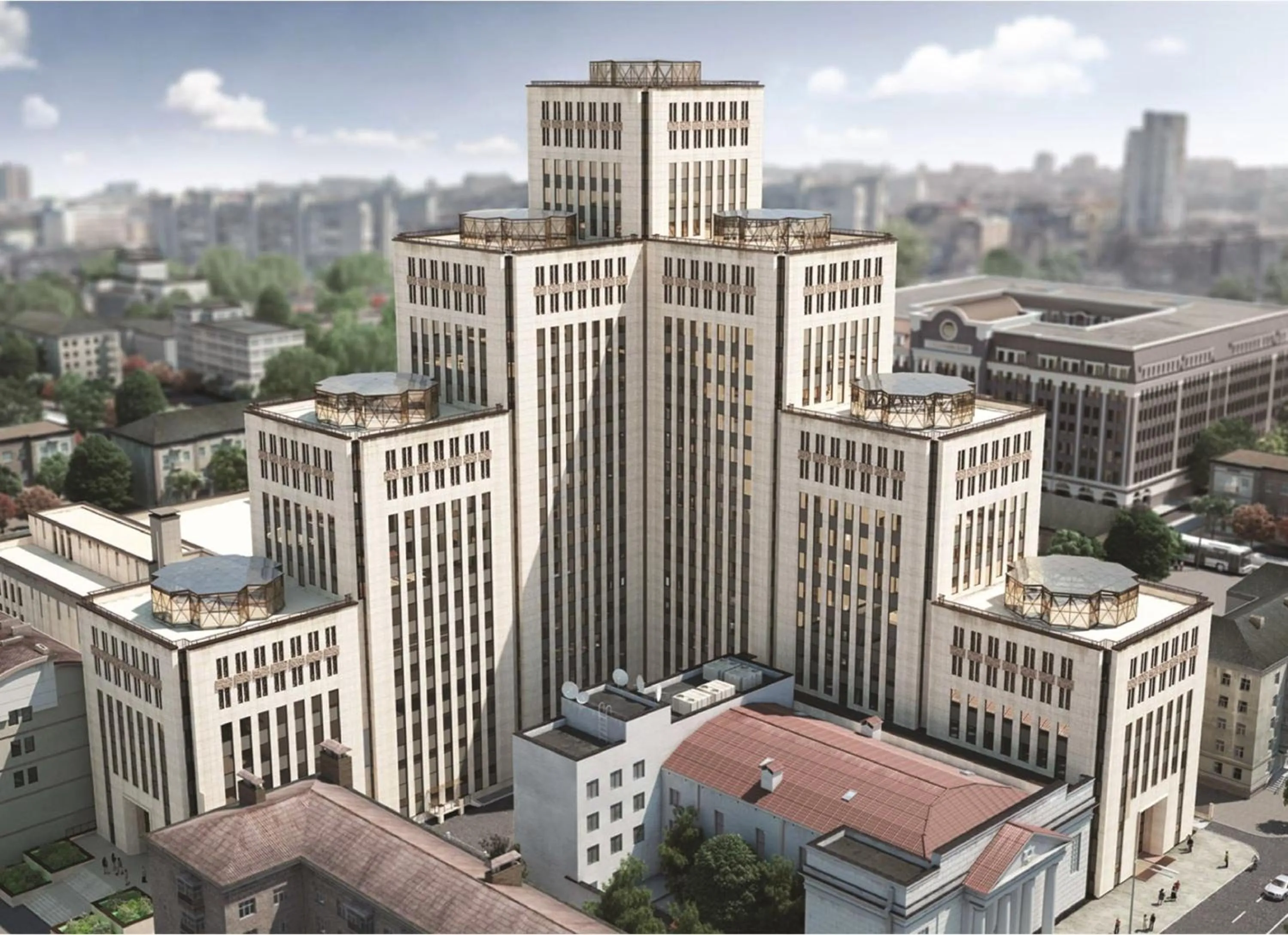 Property building in Menorah Hotel