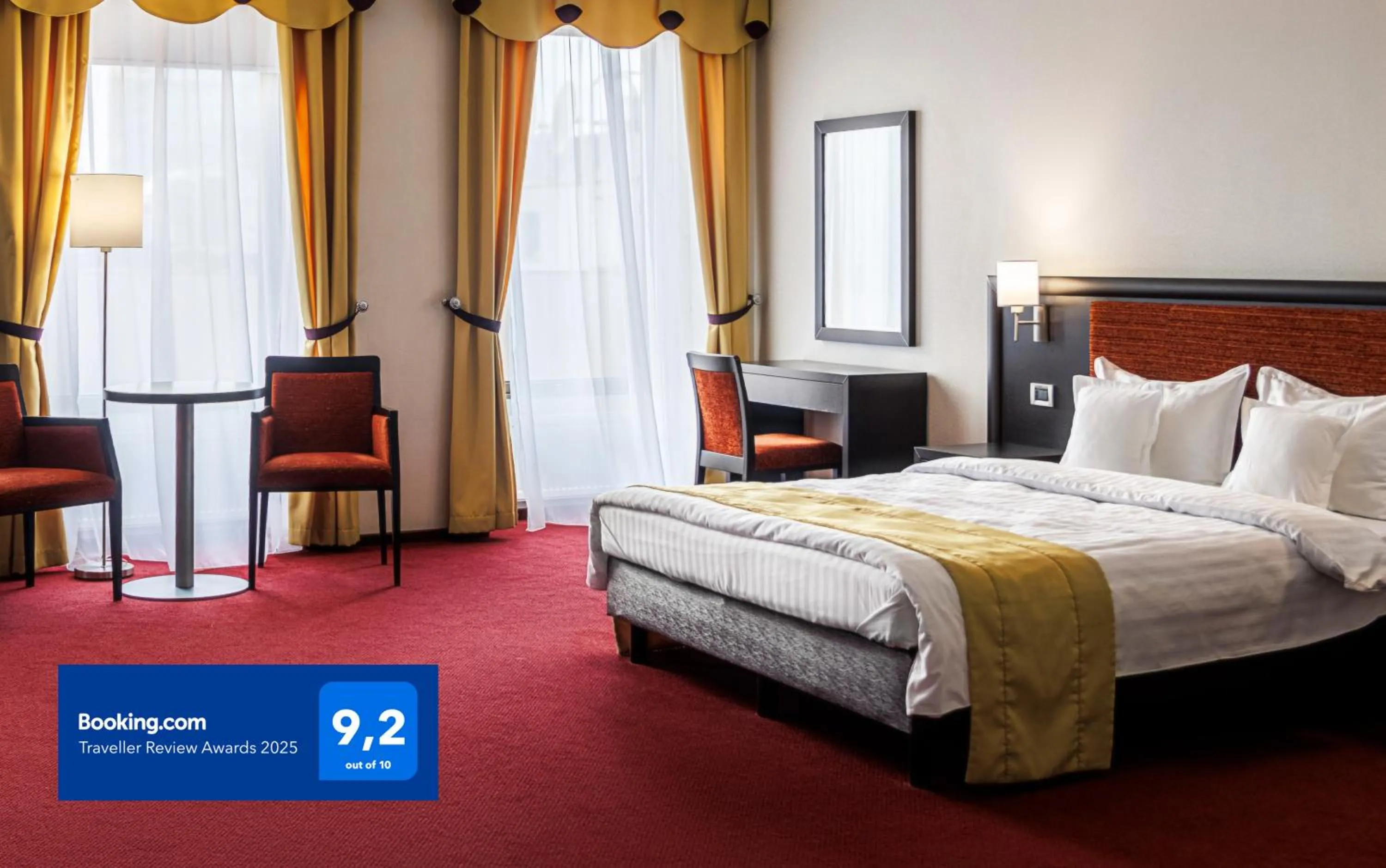 Bed in Menorah Hotel