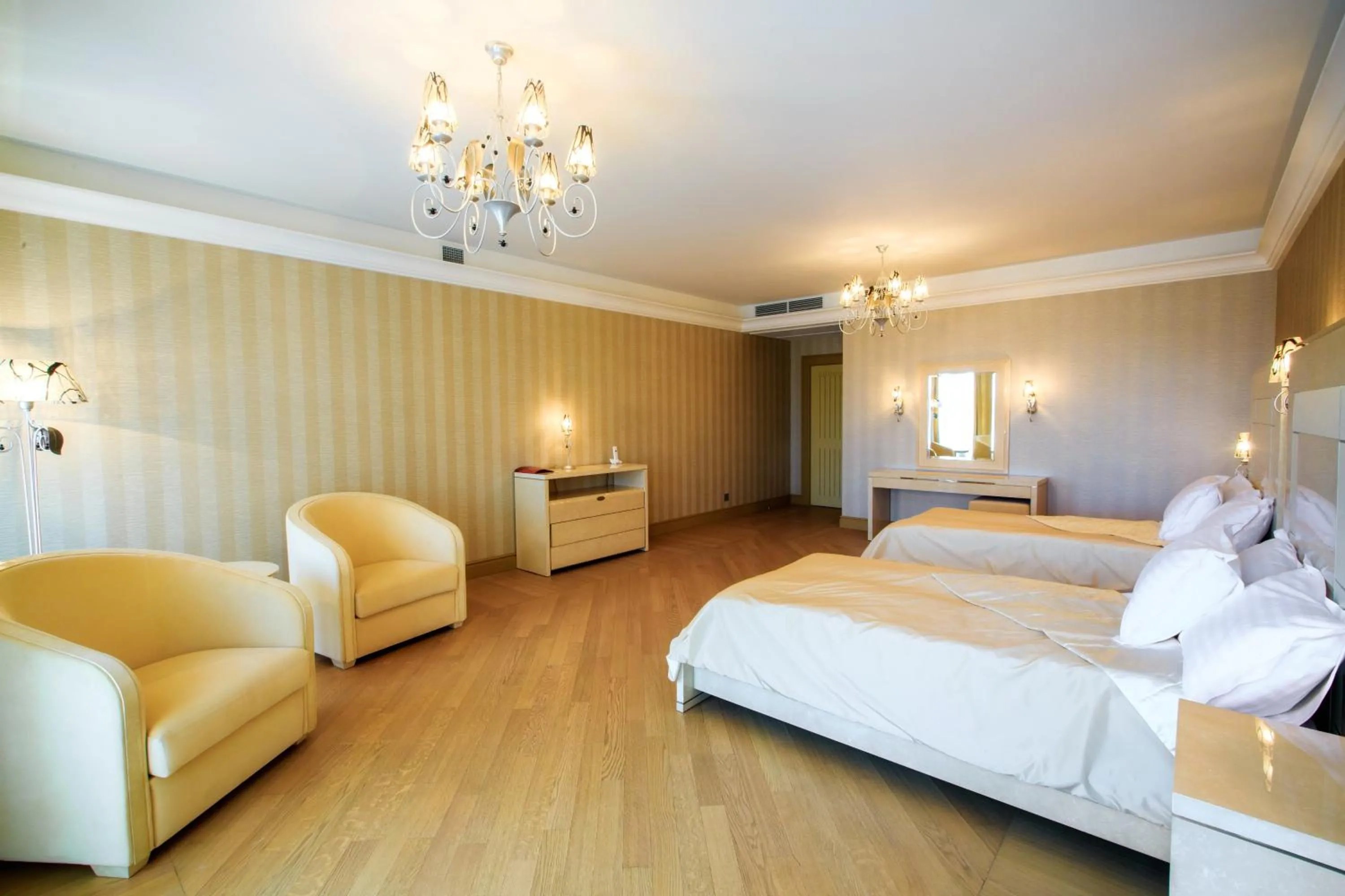 Bed in Menorah Hotel