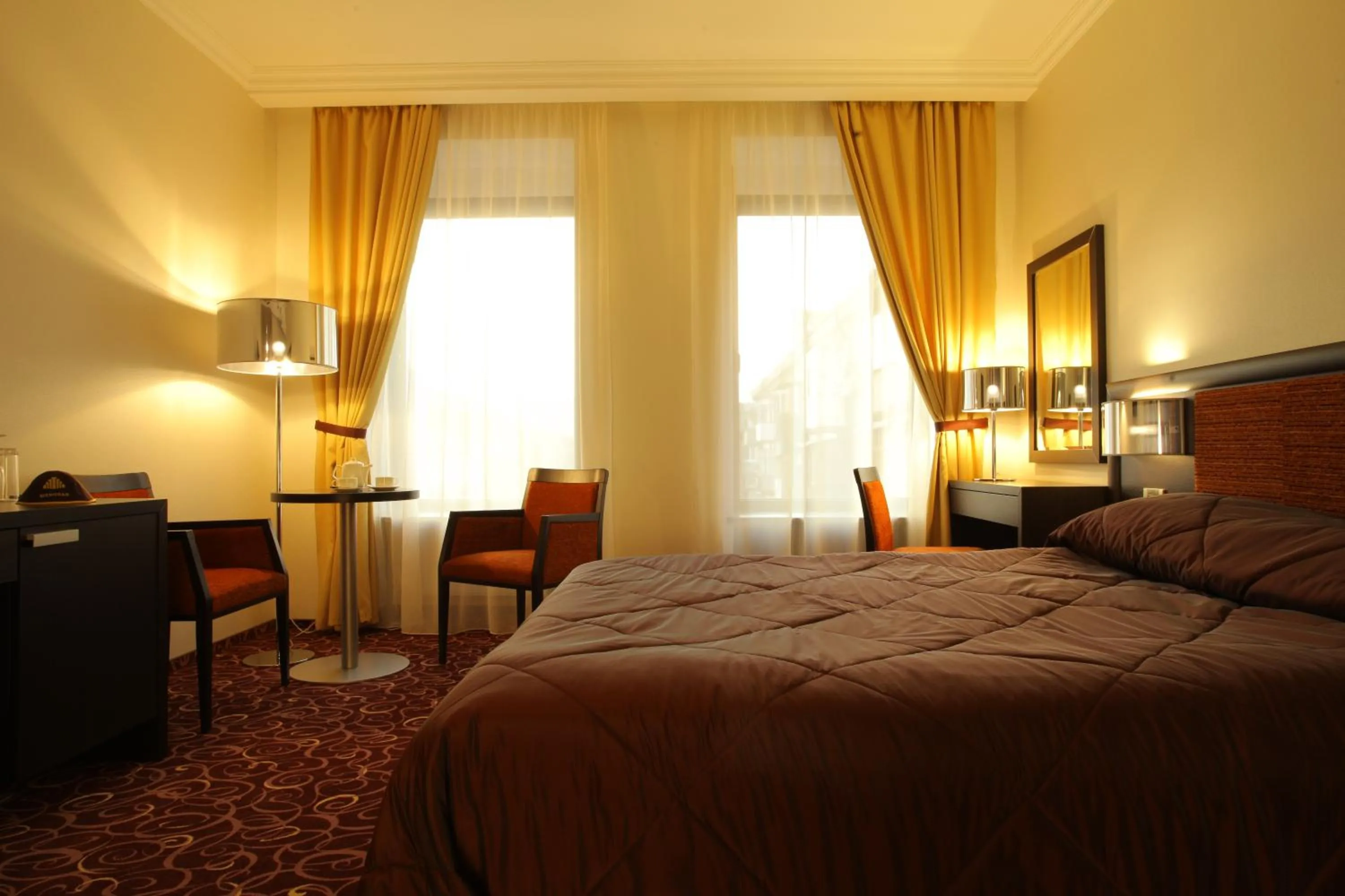 Bed in Menorah Hotel