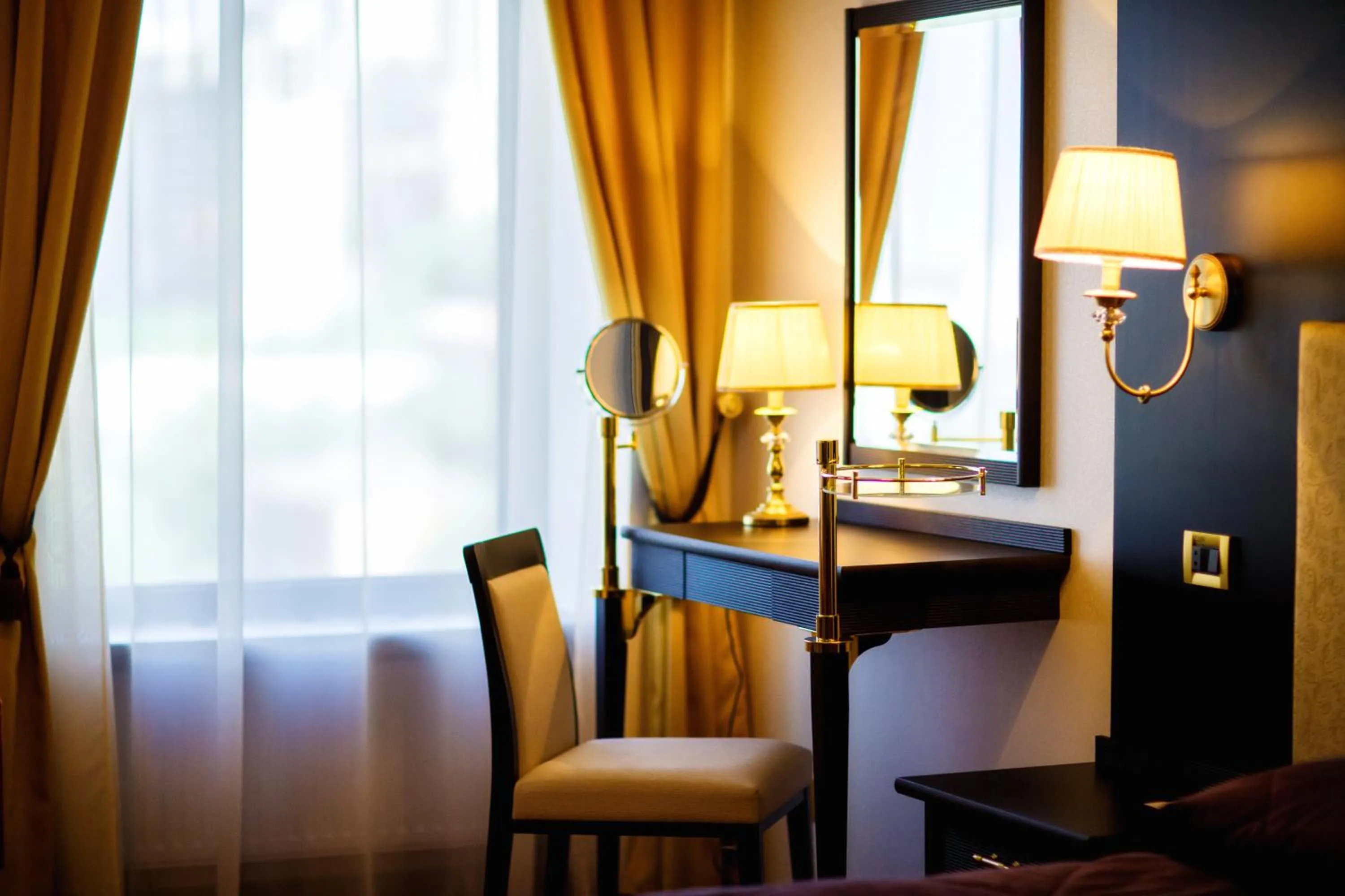 Decorative detail in Menorah Hotel