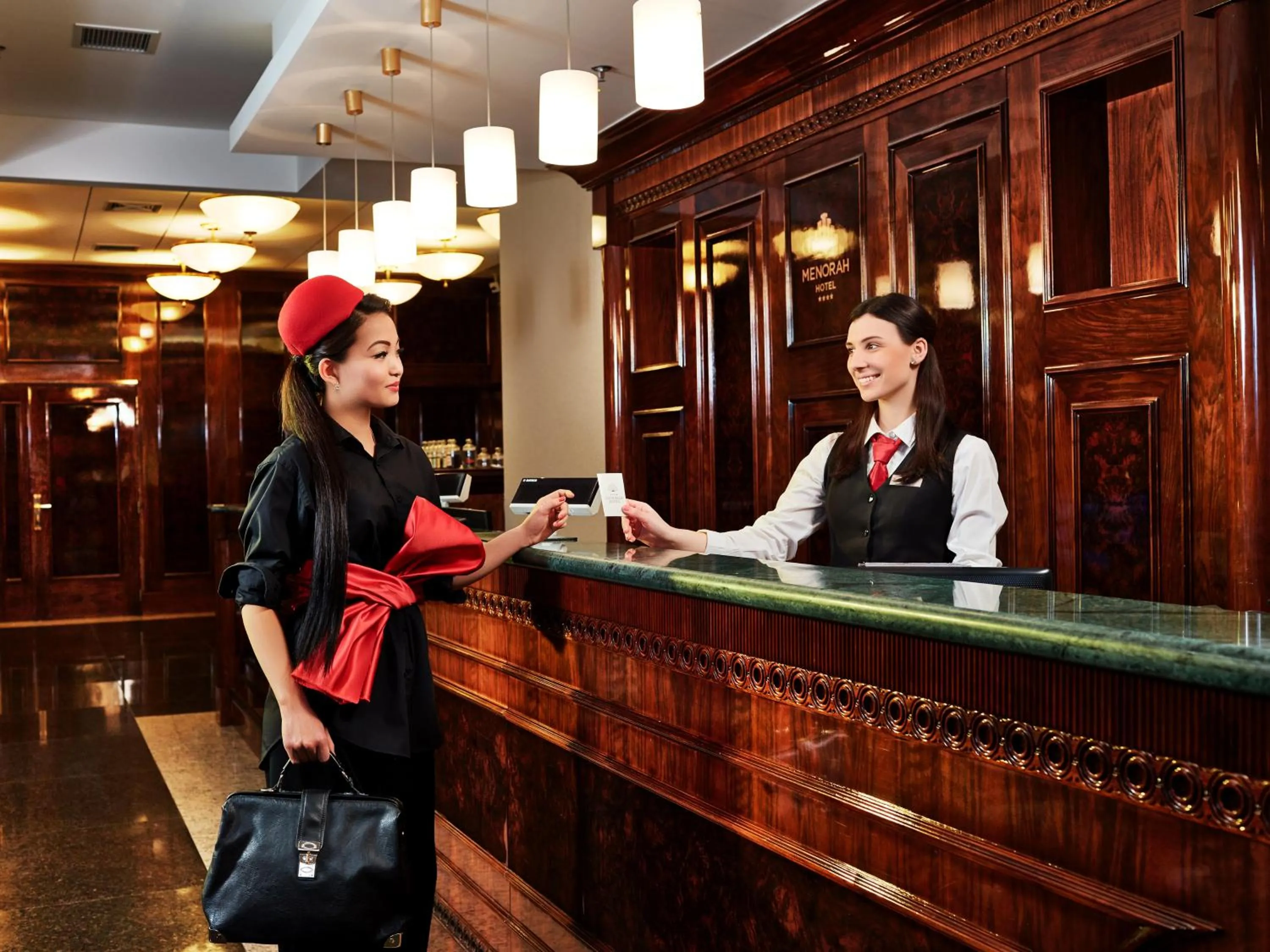 Staff in Menorah Hotel