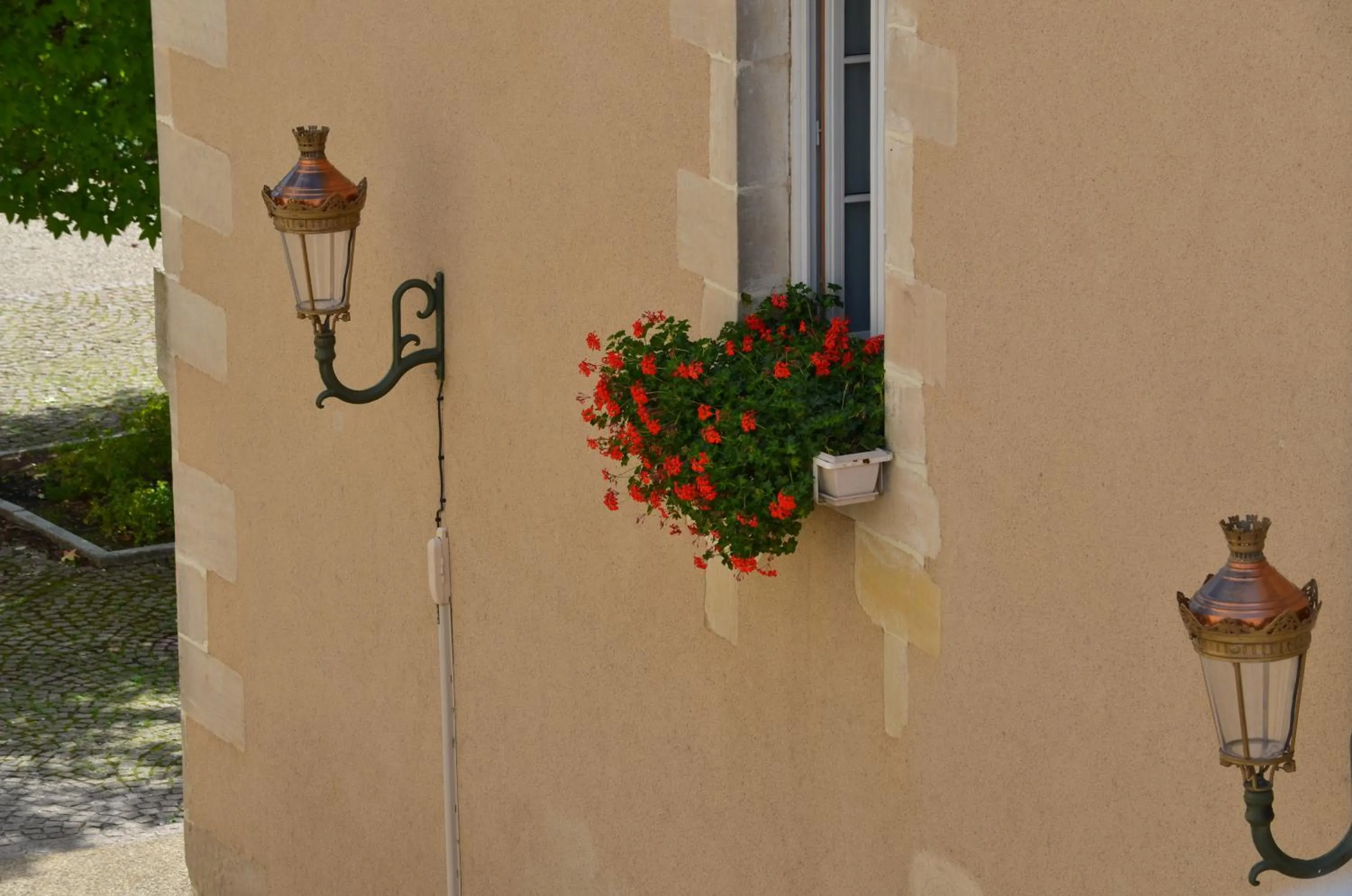 View (from property/room) in Logis Hôtel Le Saint Georges