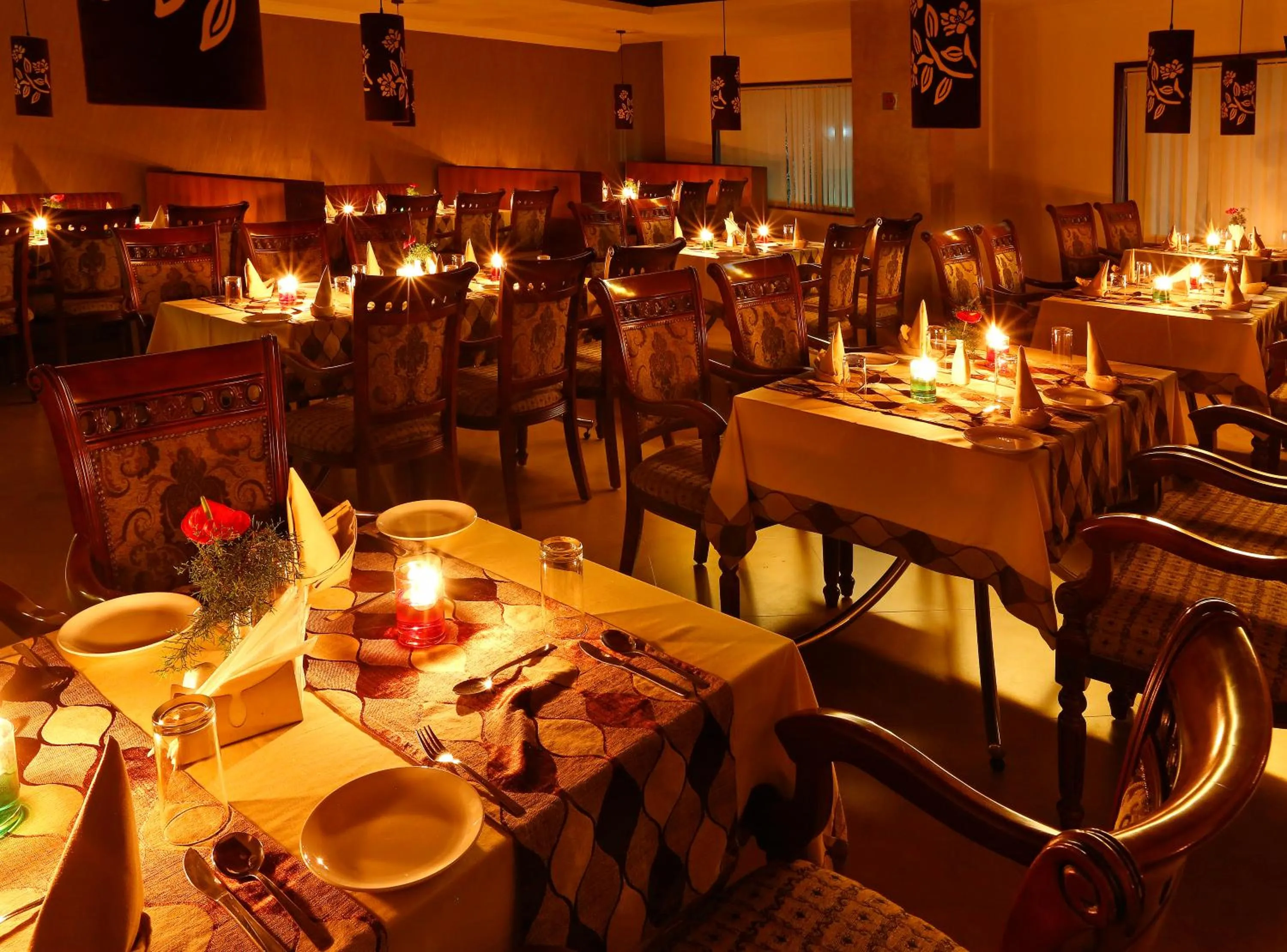 Dining area in Spice Grove