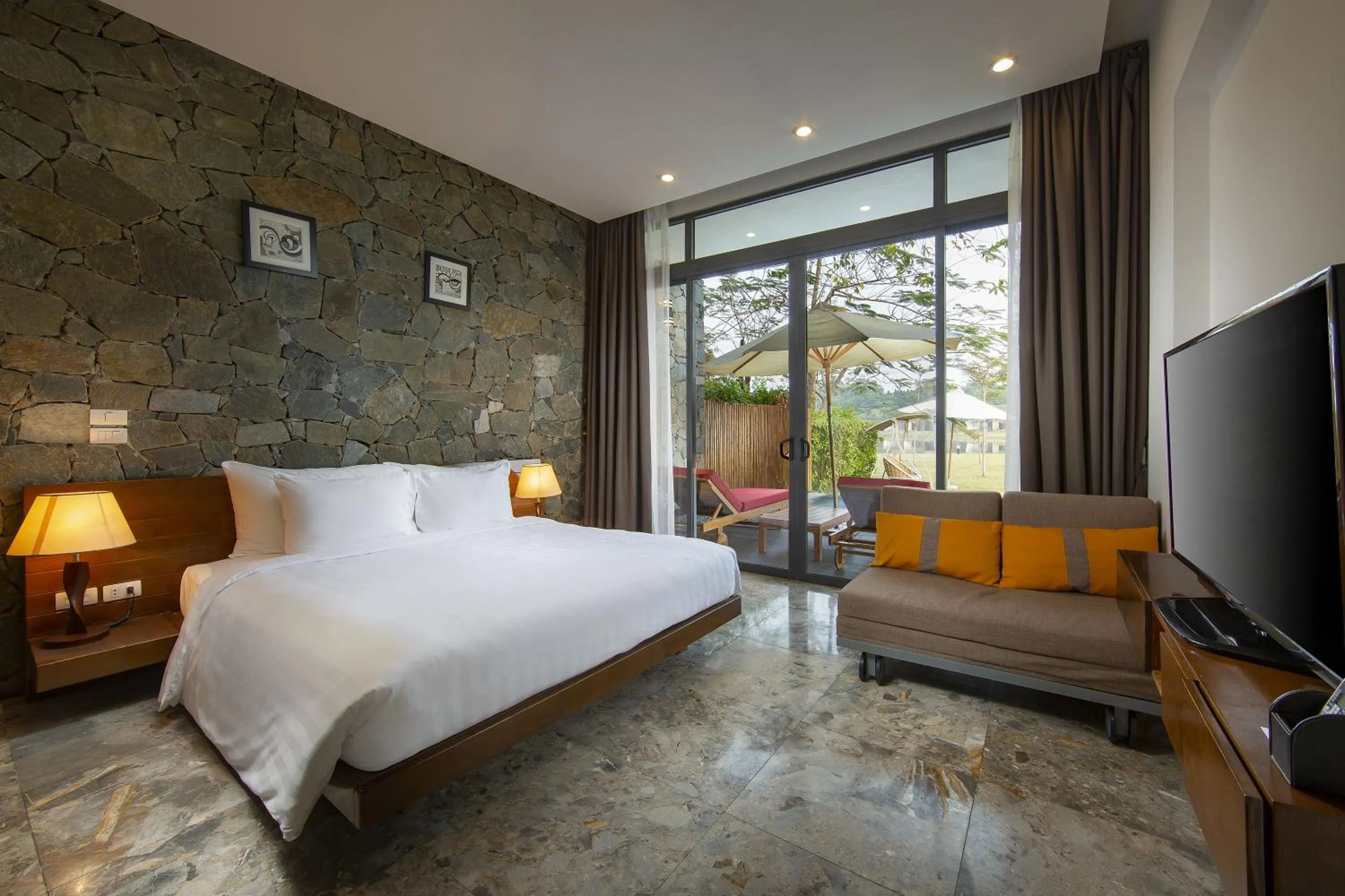 Bedroom in Flamingo Dai Lai Resort