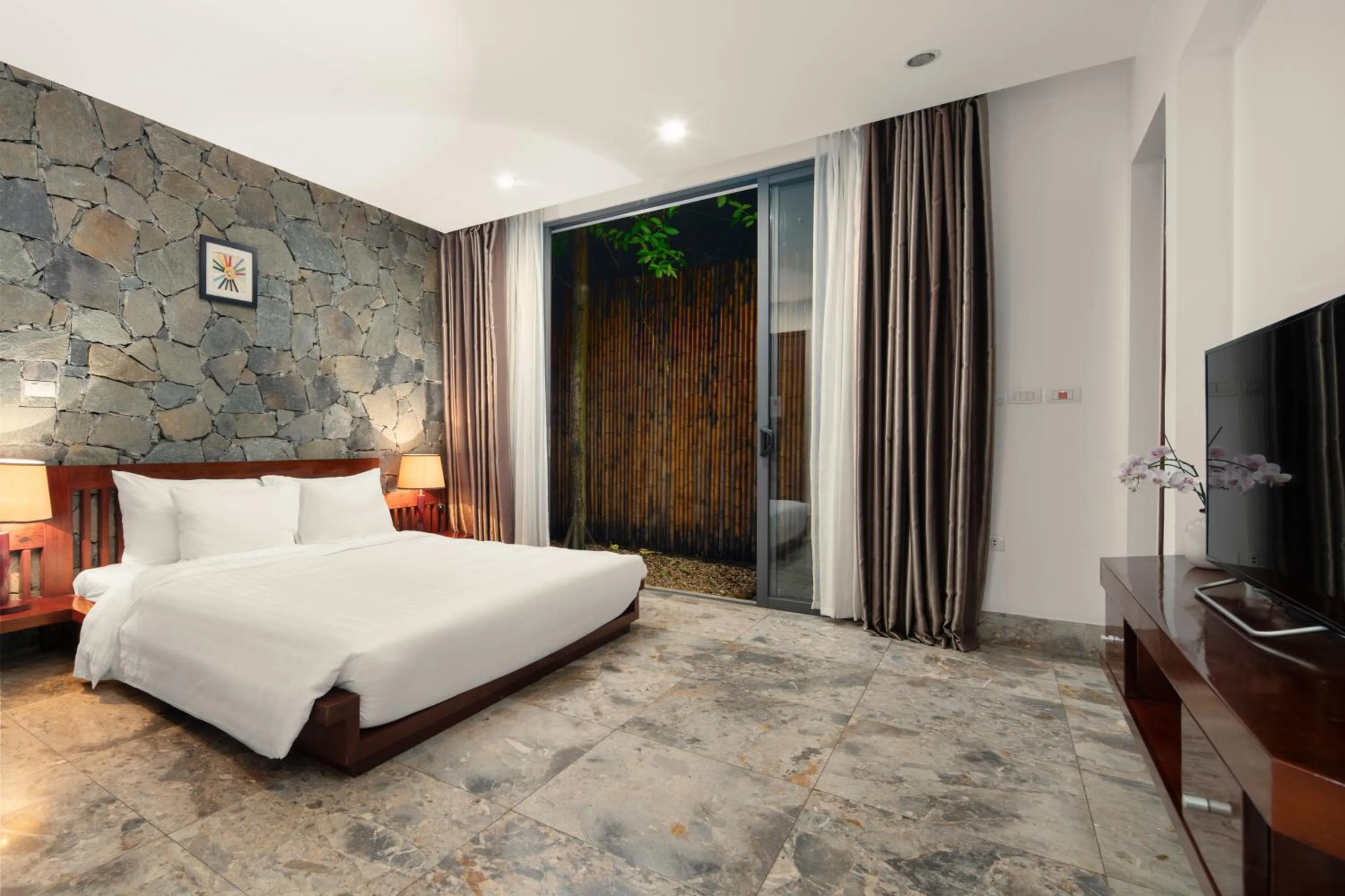 Bedroom in Flamingo Dai Lai Resort