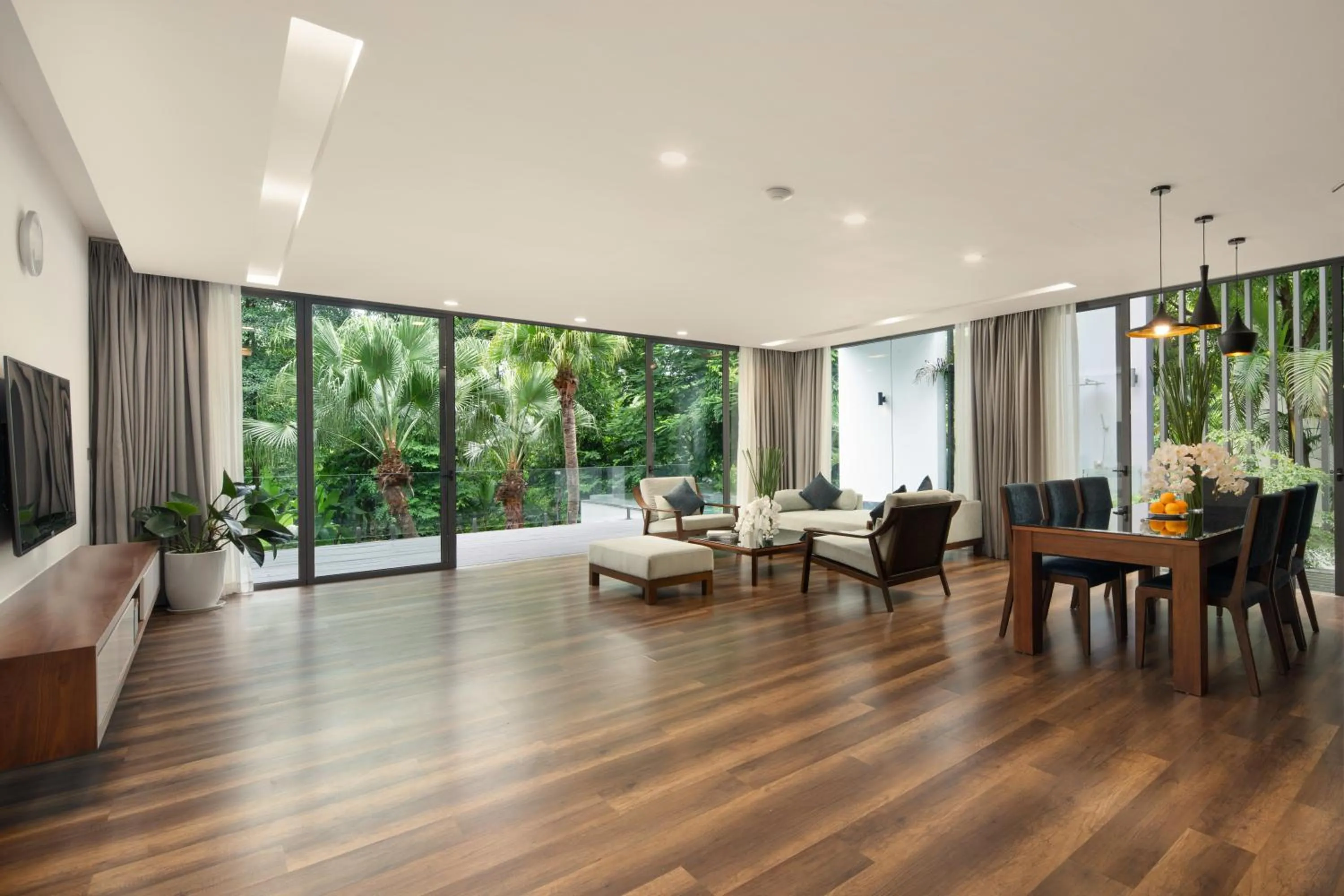 Living room in Flamingo Dai Lai Resort