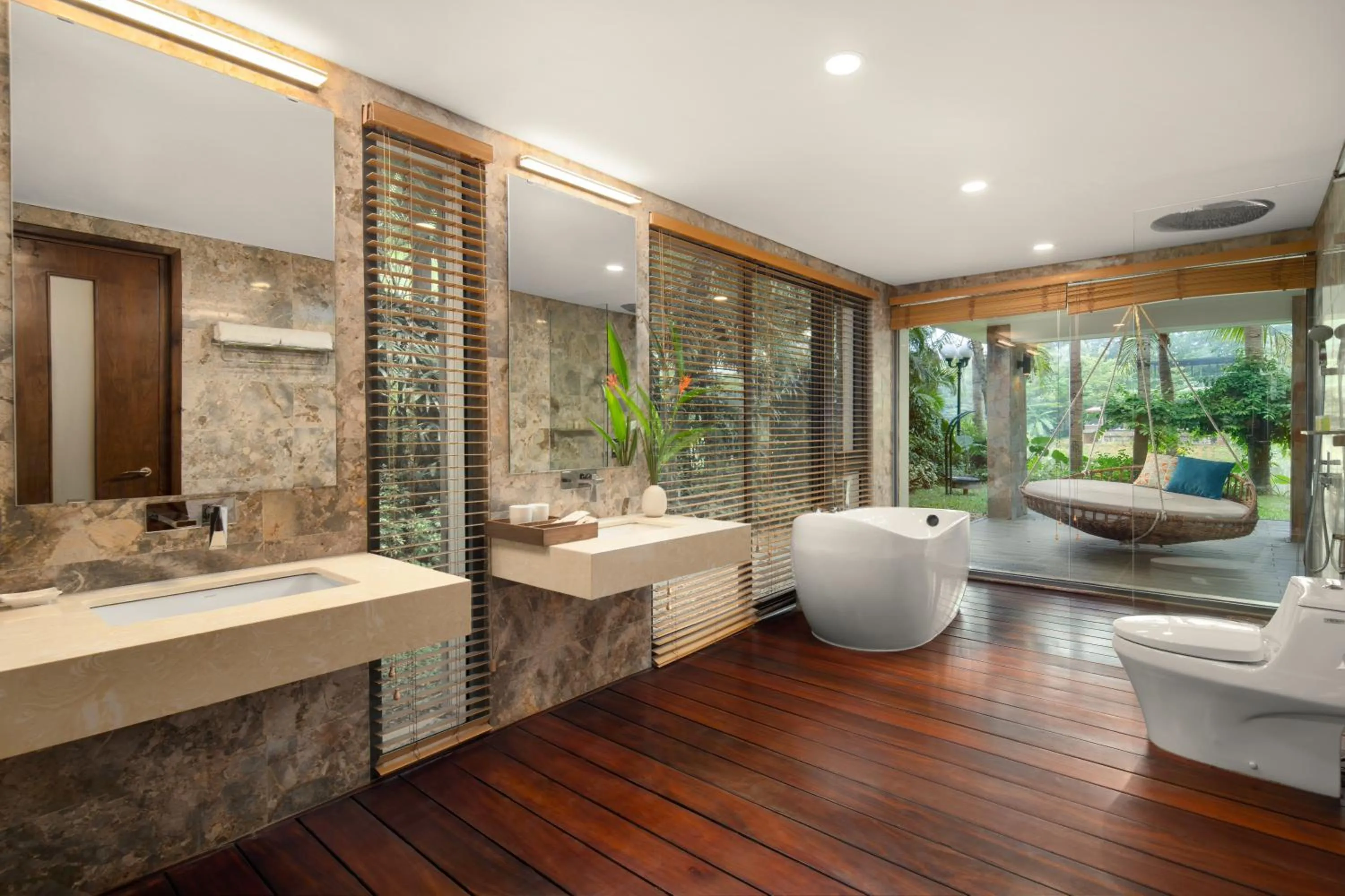 Bathroom in Flamingo Dai Lai Resort