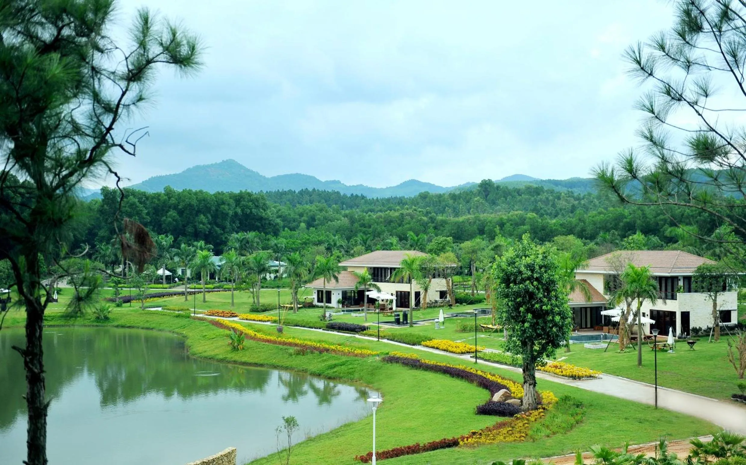 Bird's eye view in Flamingo Dai Lai Resort