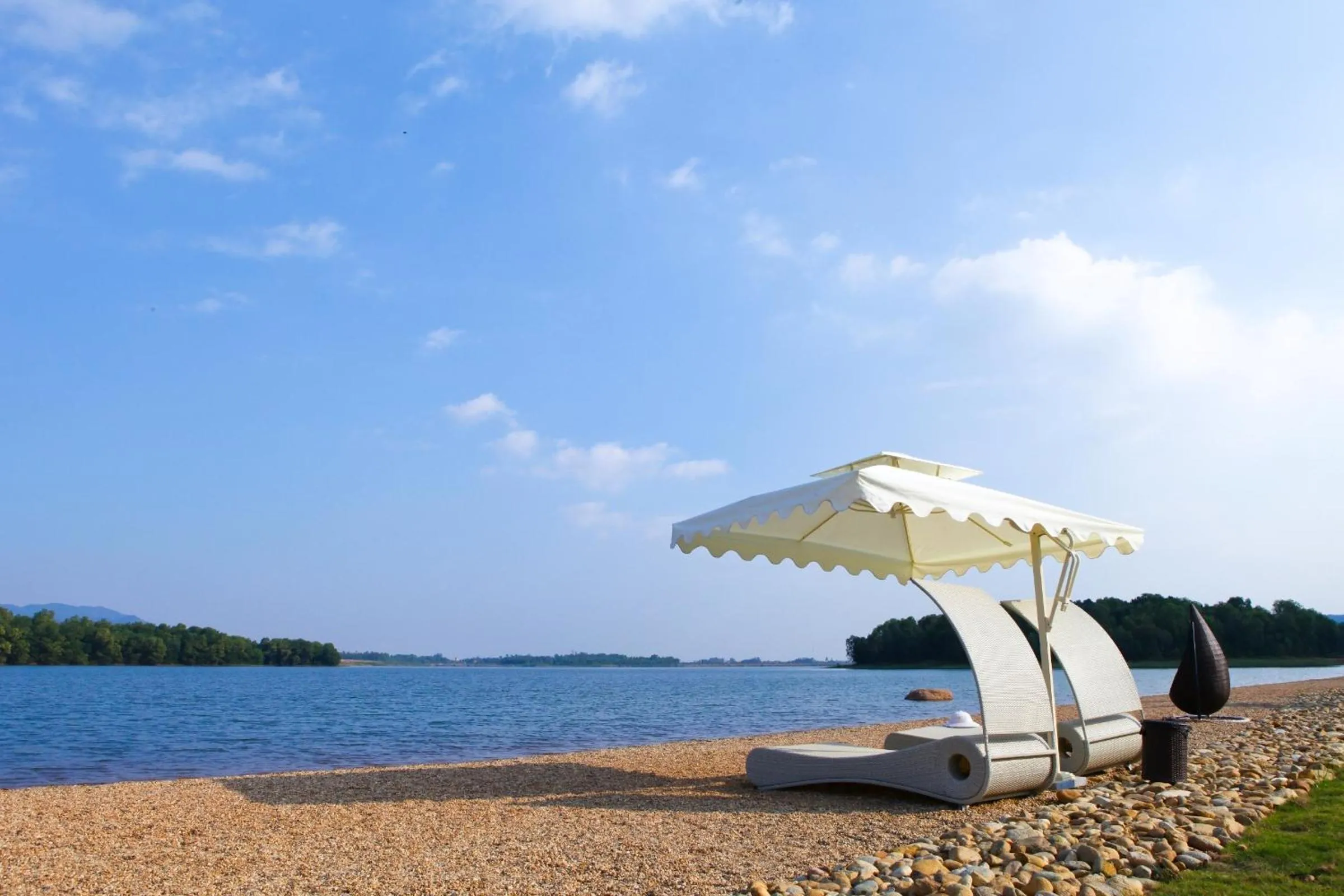 Bird's eye view, Beach in Flamingo Dai Lai Resort