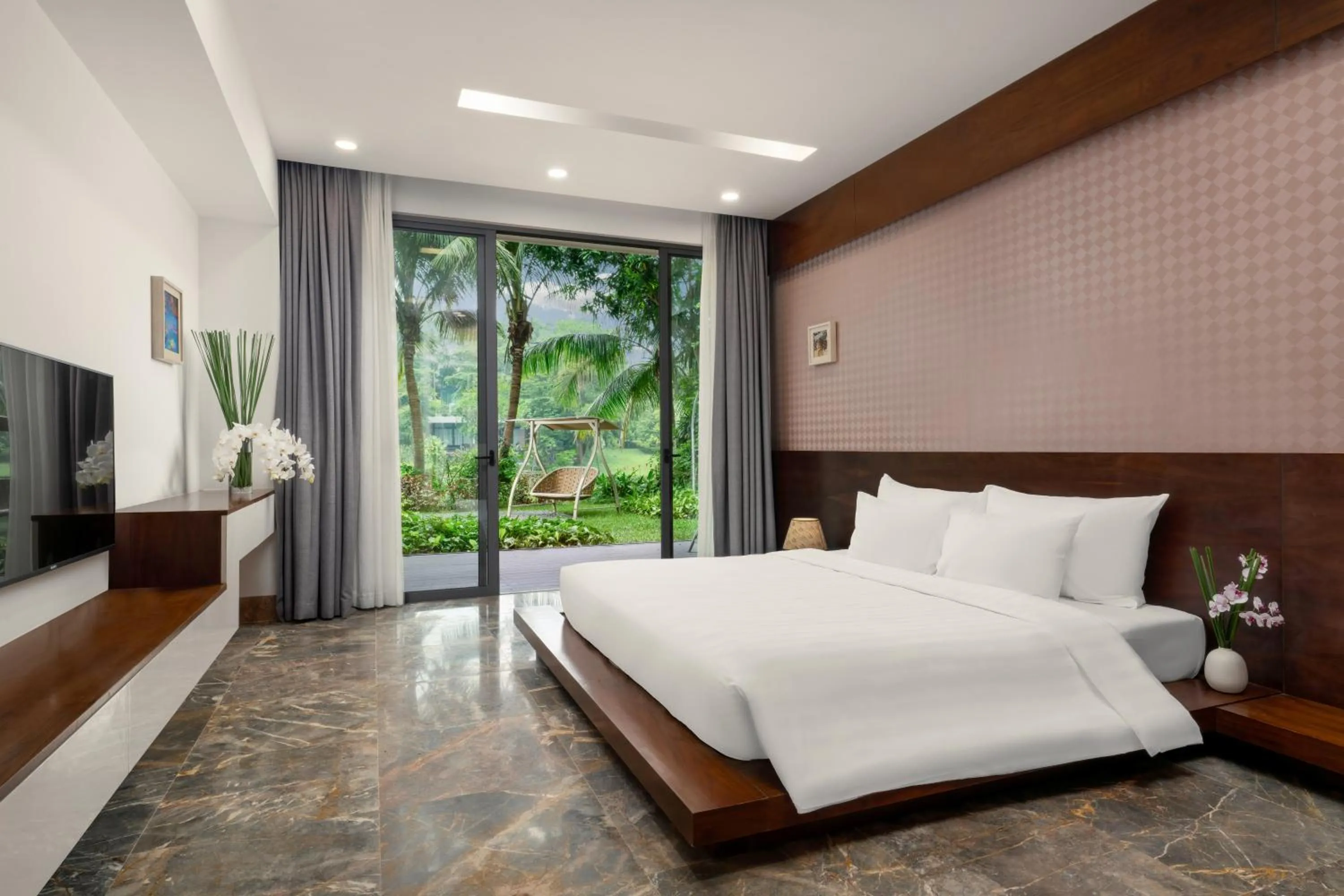 Bedroom in Flamingo Dai Lai Resort