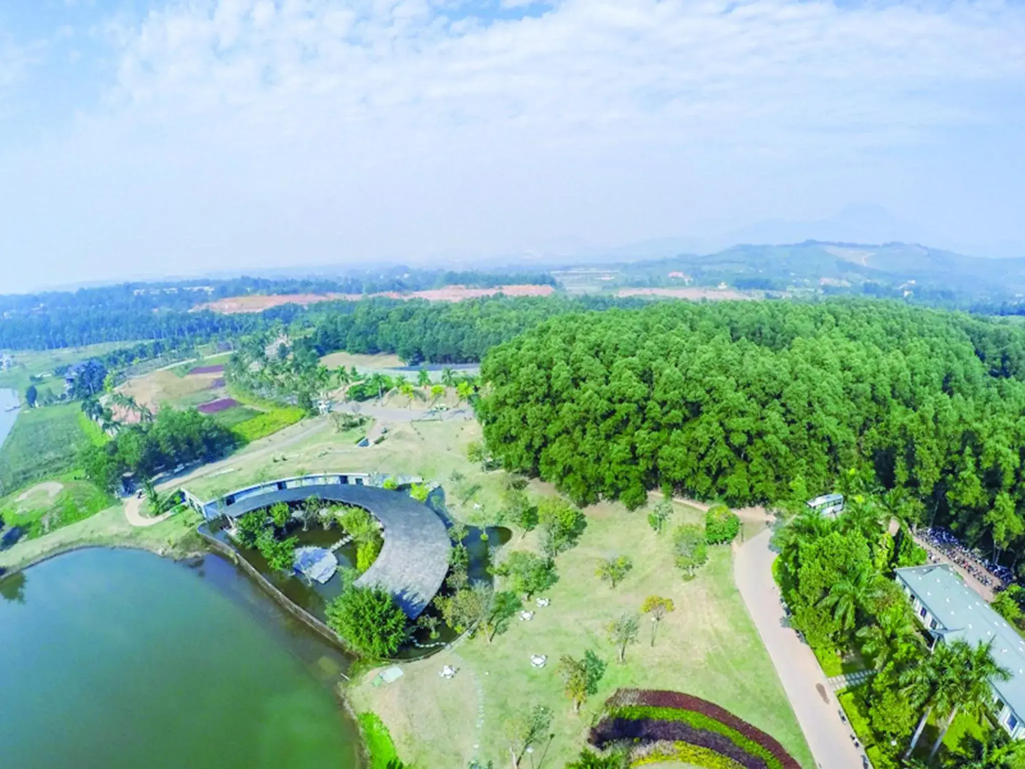 Bird's eye view, Bird's-eye View in Flamingo Dai Lai Resort Bird's eye view, Bird's-eye View in Flamingo Dai Lai Resort