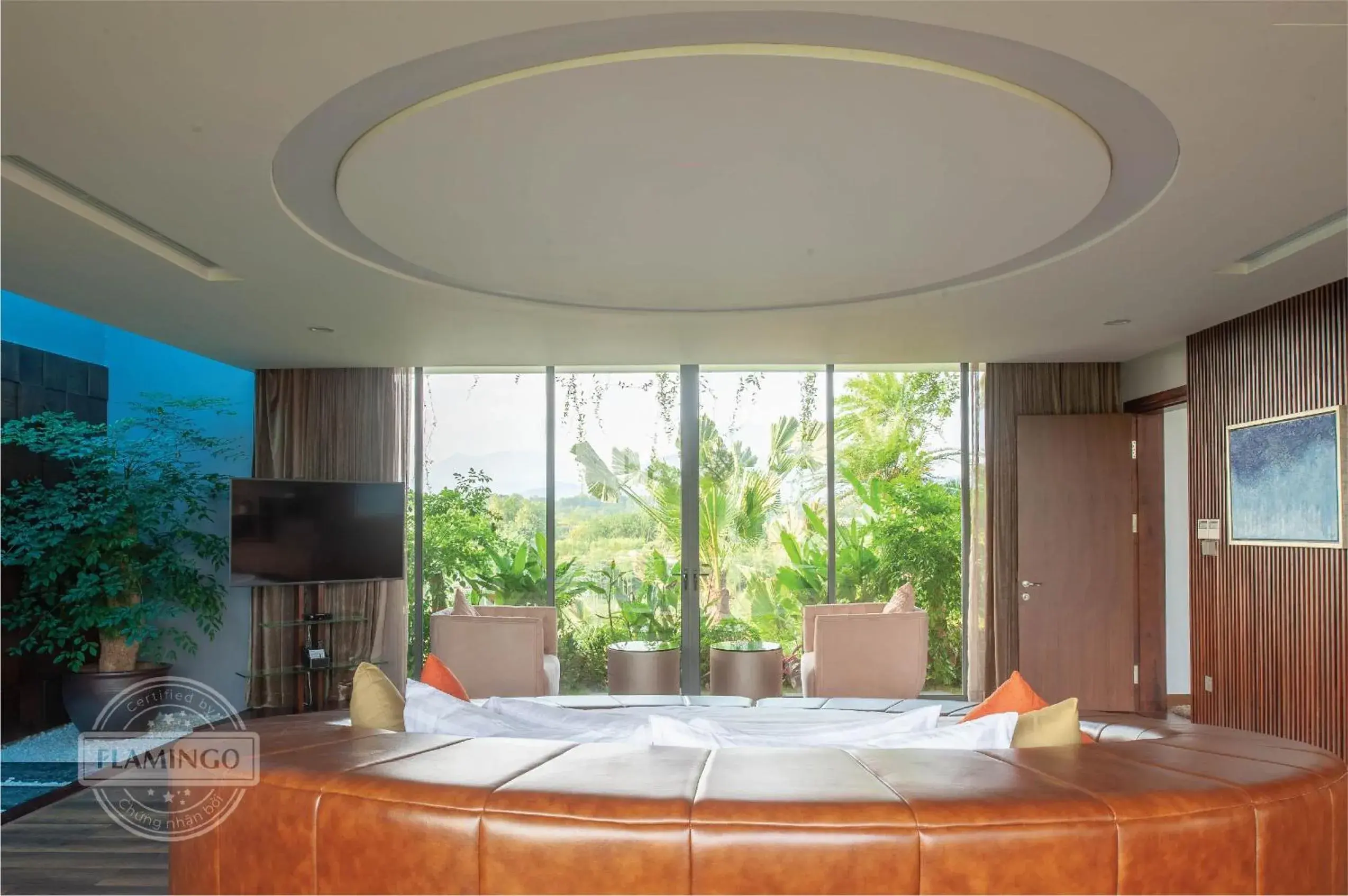 Living room in Flamingo Dai Lai Resort Living room in Flamingo Dai Lai Resort