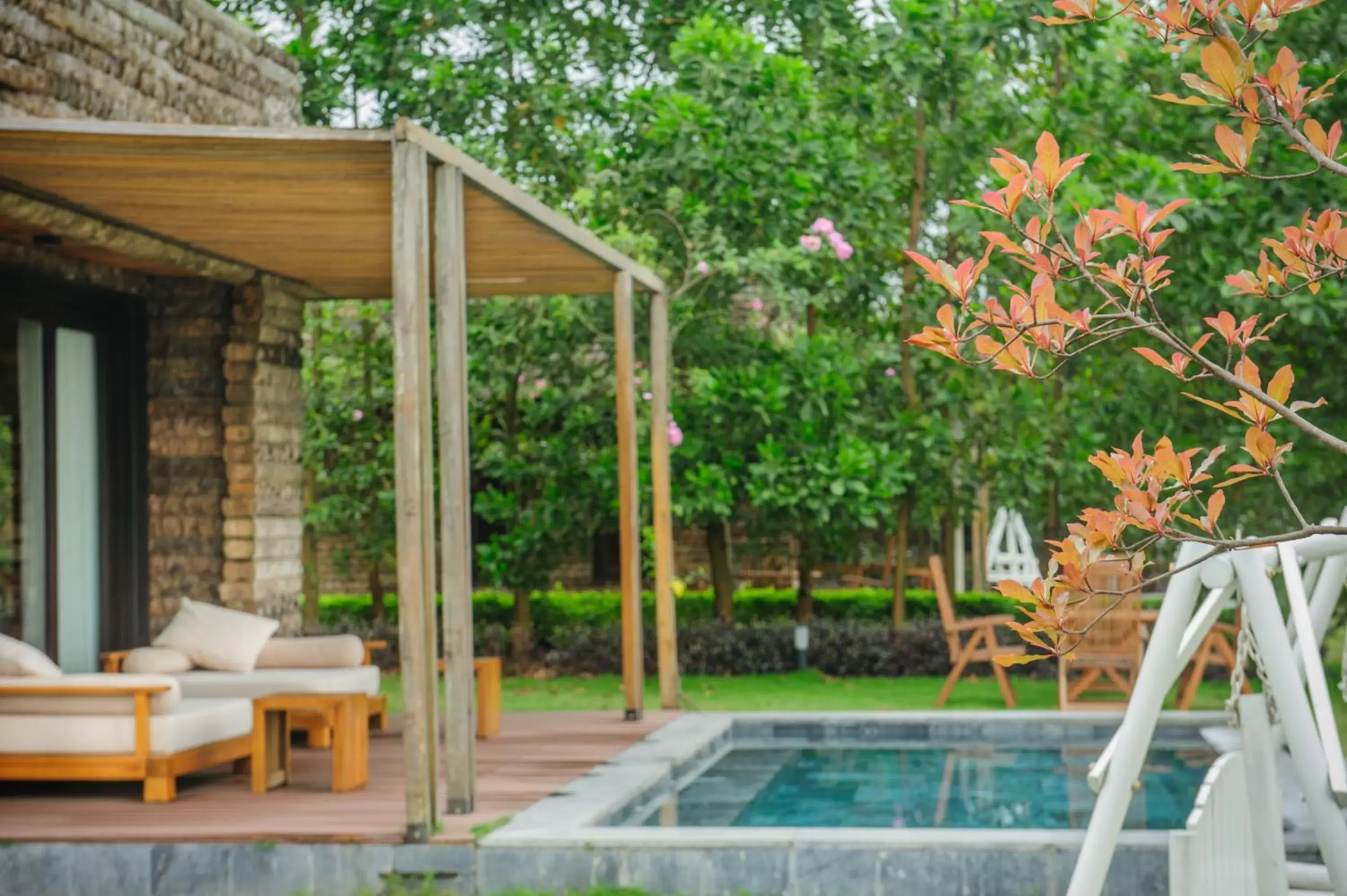 Seating area, Swimming Pool in Flamingo Dai Lai Resort Seating area, Swimming Pool in Flamingo Dai Lai Resort