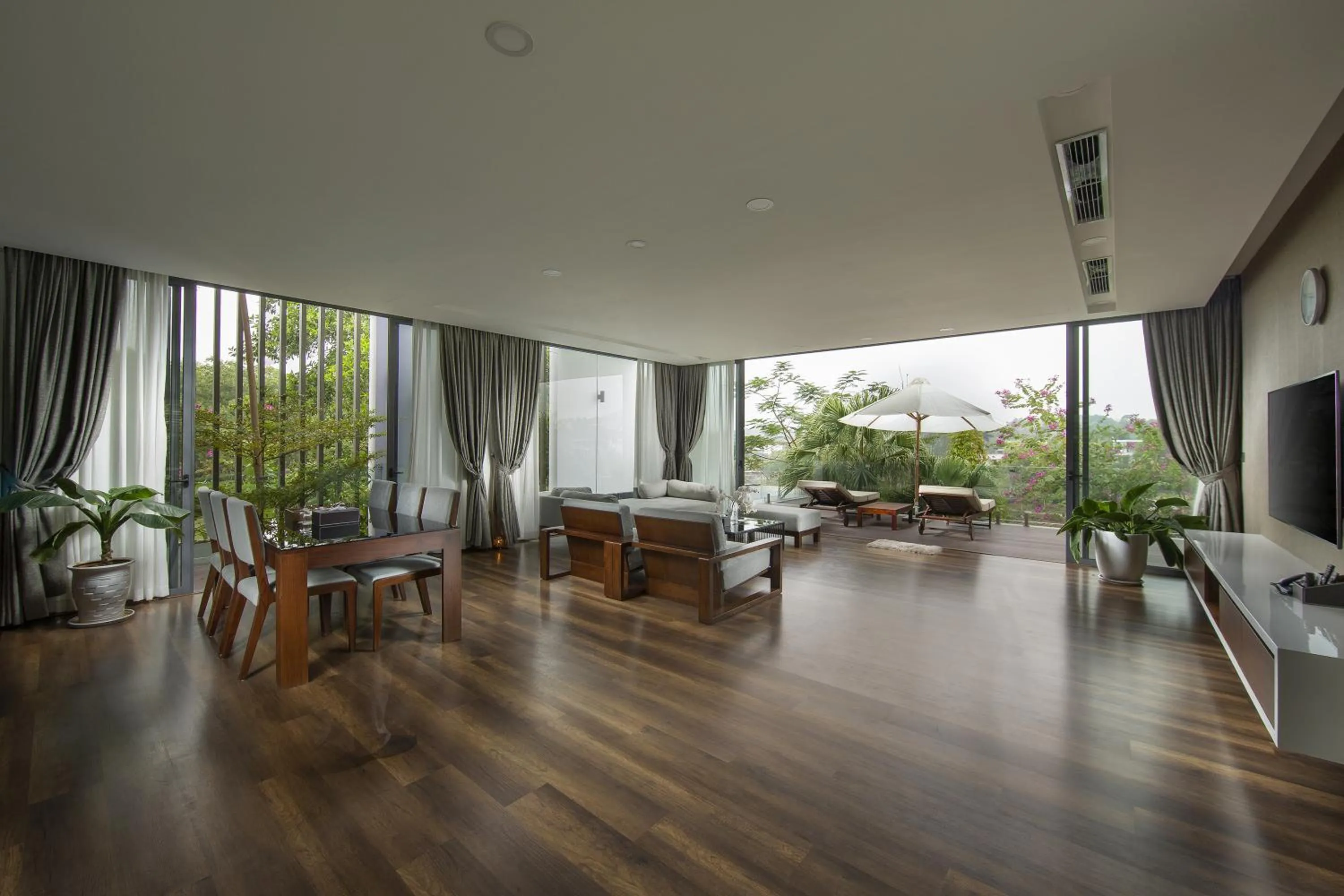 Living room, Restaurant/Places to Eat in Flamingo Dai Lai Resort