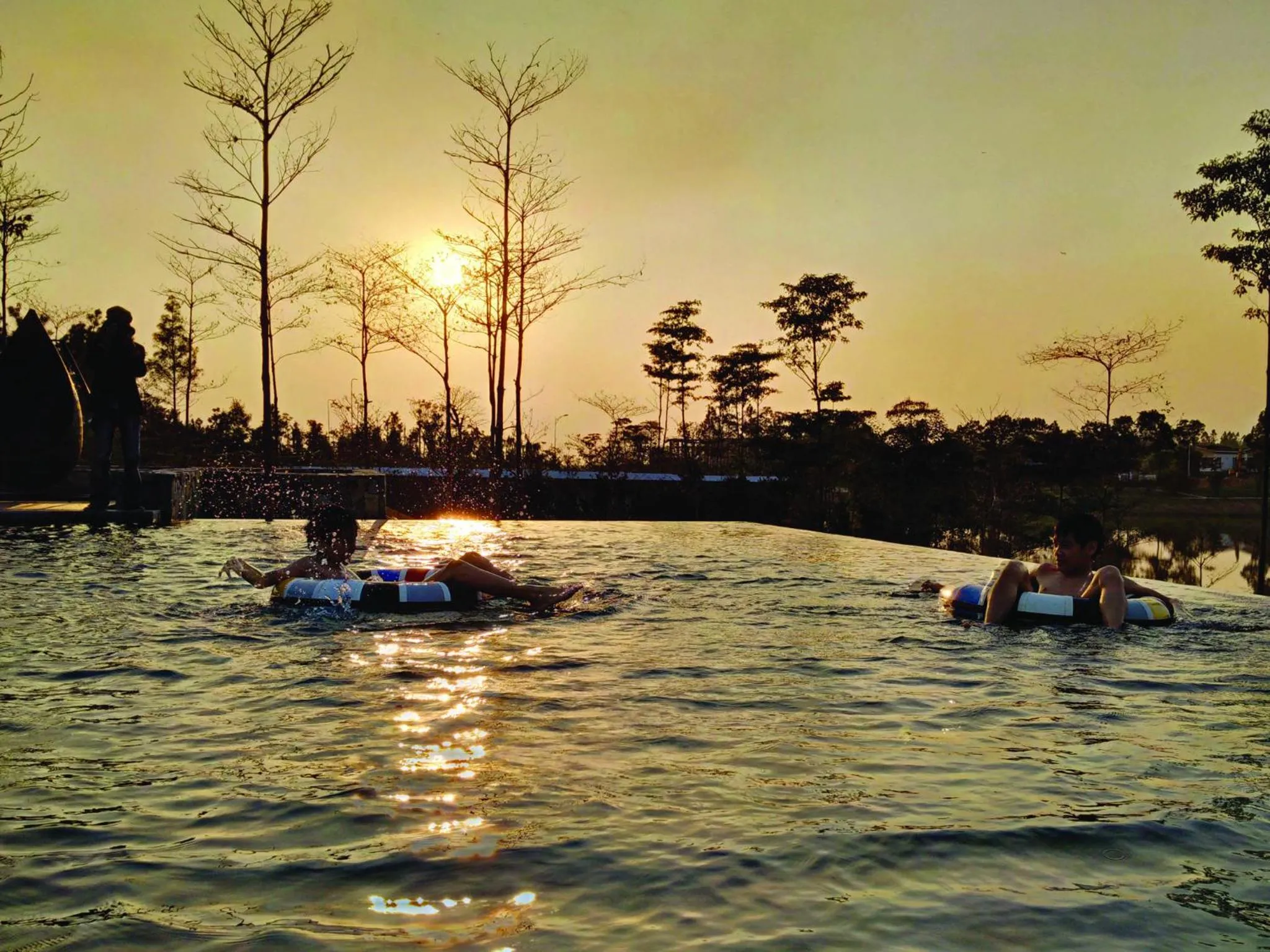 Sunset in Flamingo Dai Lai Resort