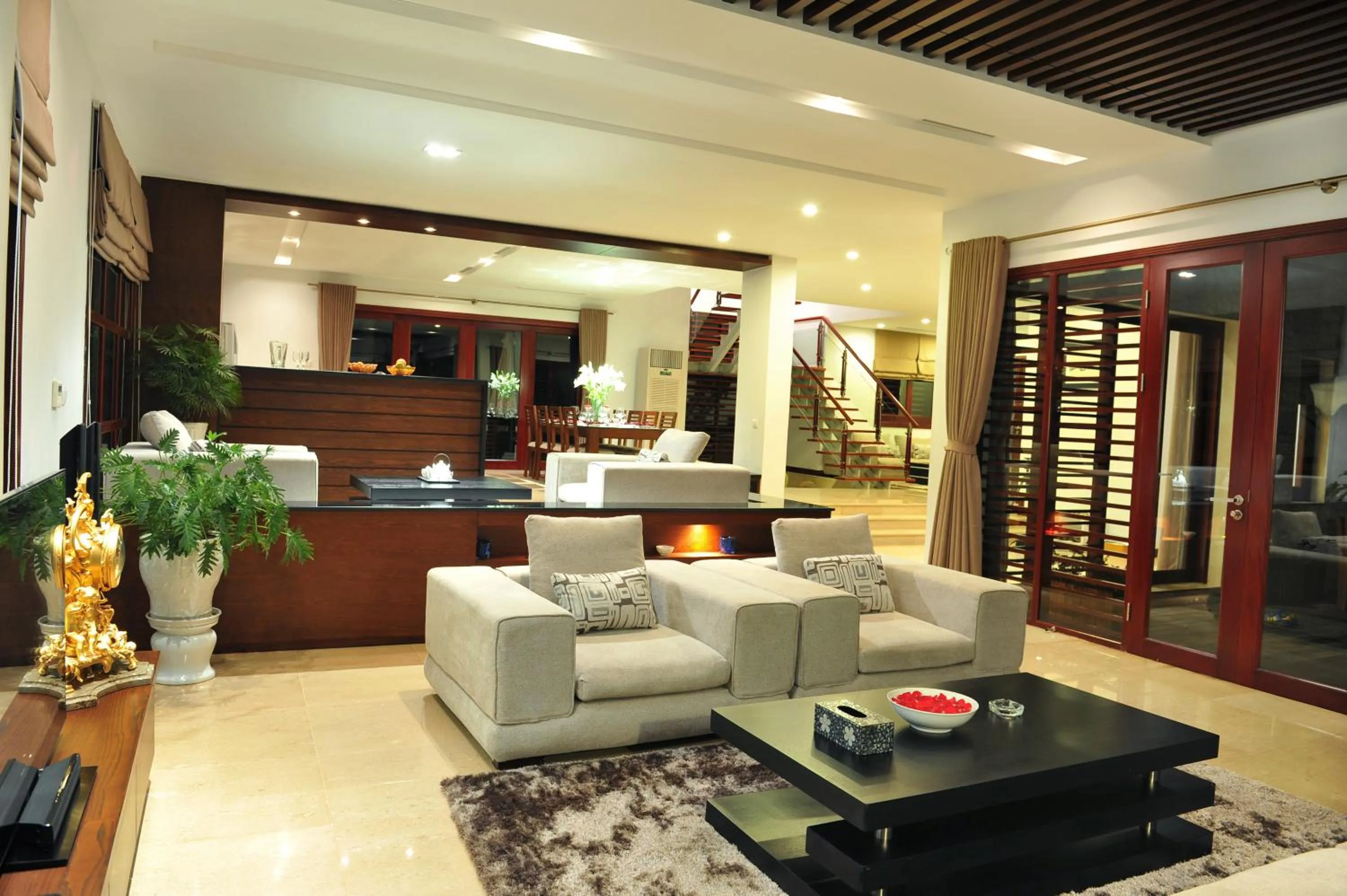 Living room, Lobby/Reception in Flamingo Dai Lai Resort