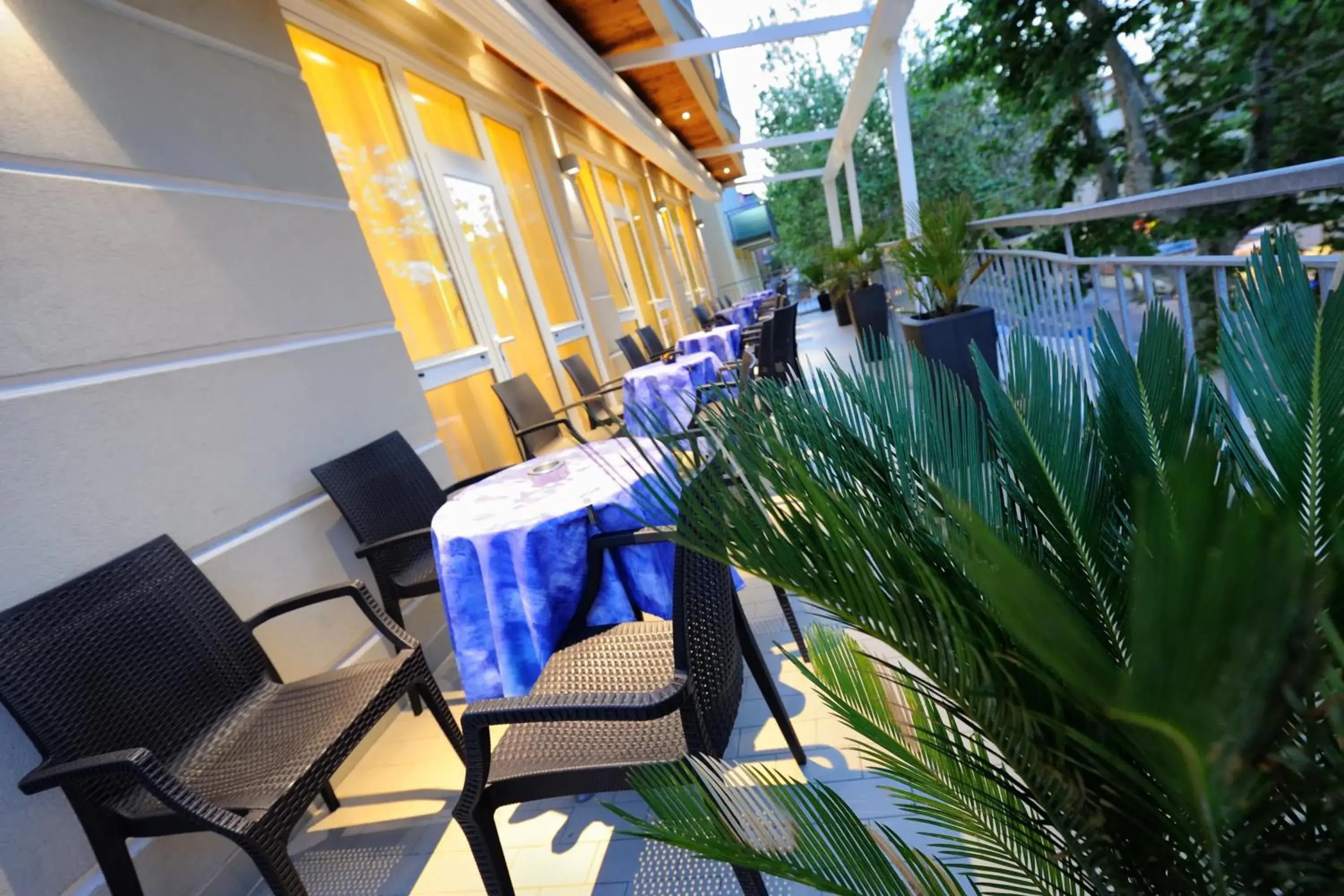 Night, Balcony/Terrace in Hotel Bridge