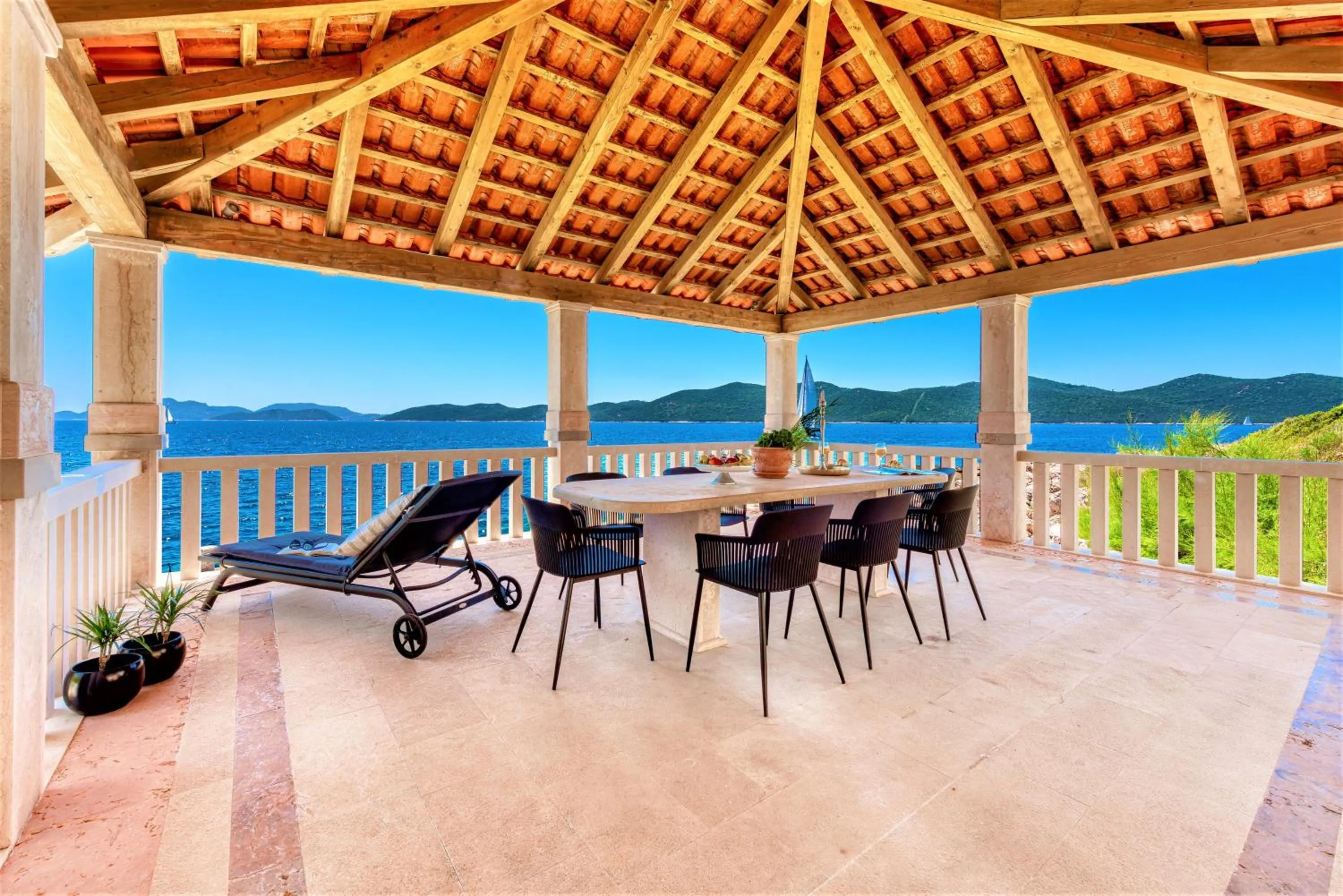 Villa Ragusea With a Private Beach