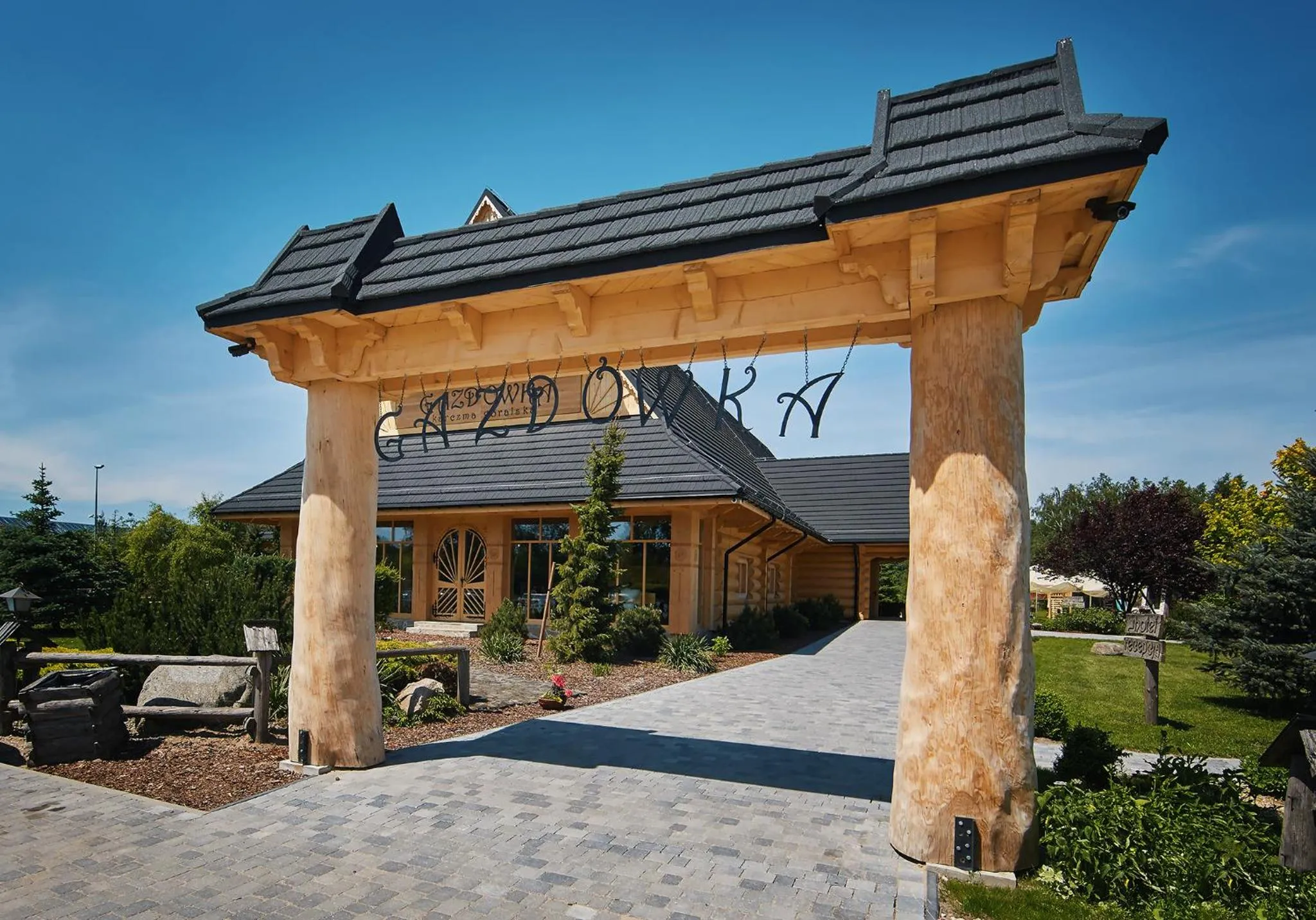 Property building in Hotel Gazdówka Spa