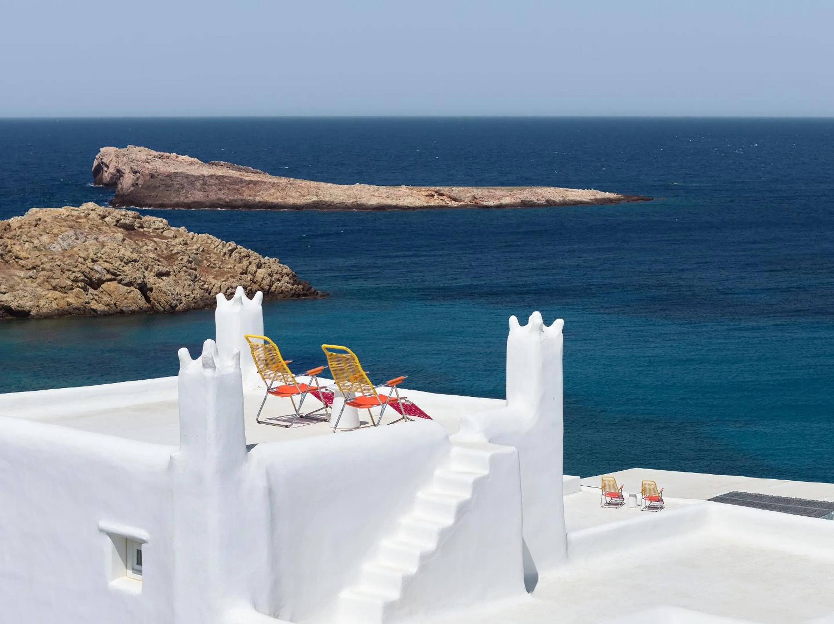Balcony/Terrace in Mykonos Lolita, A Grecotel Resort to Live