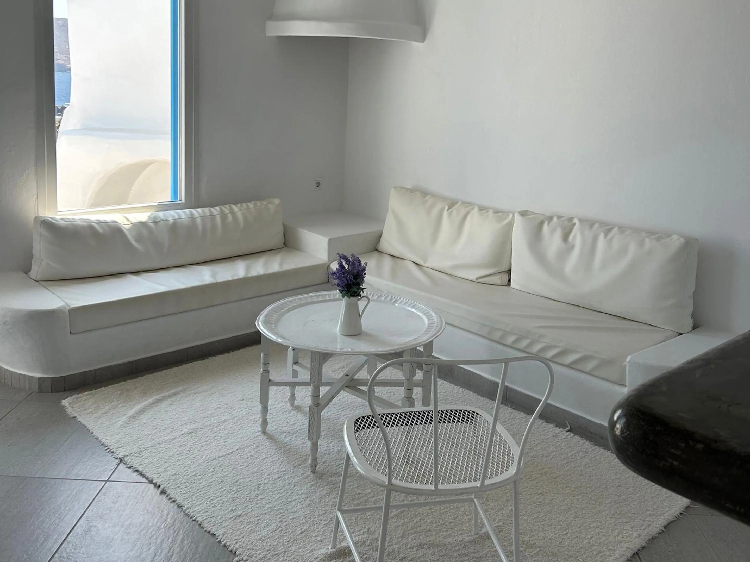 Seating area in Mykonos Lolita, A Grecotel Resort to Live