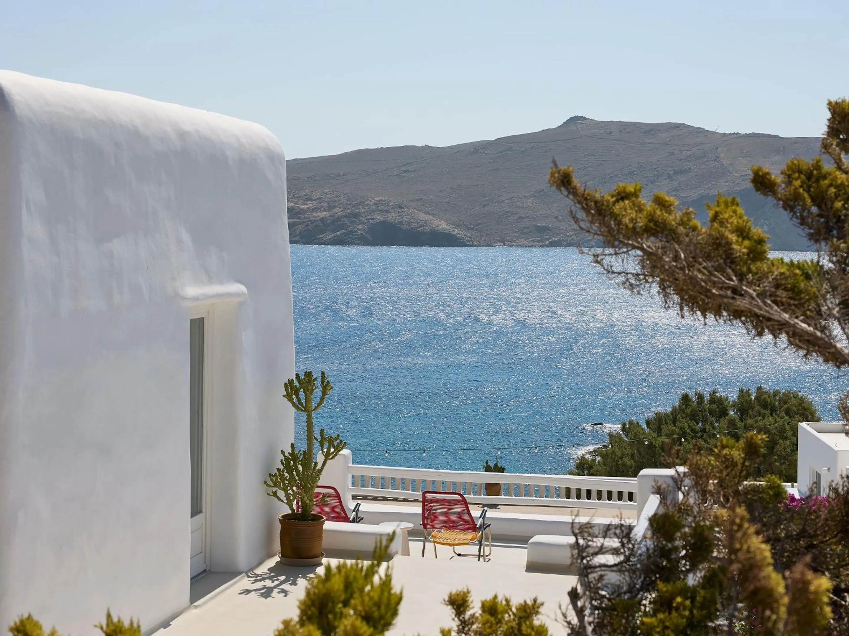 Balcony/Terrace in Mykonos Lolita, A Grecotel Resort to Live