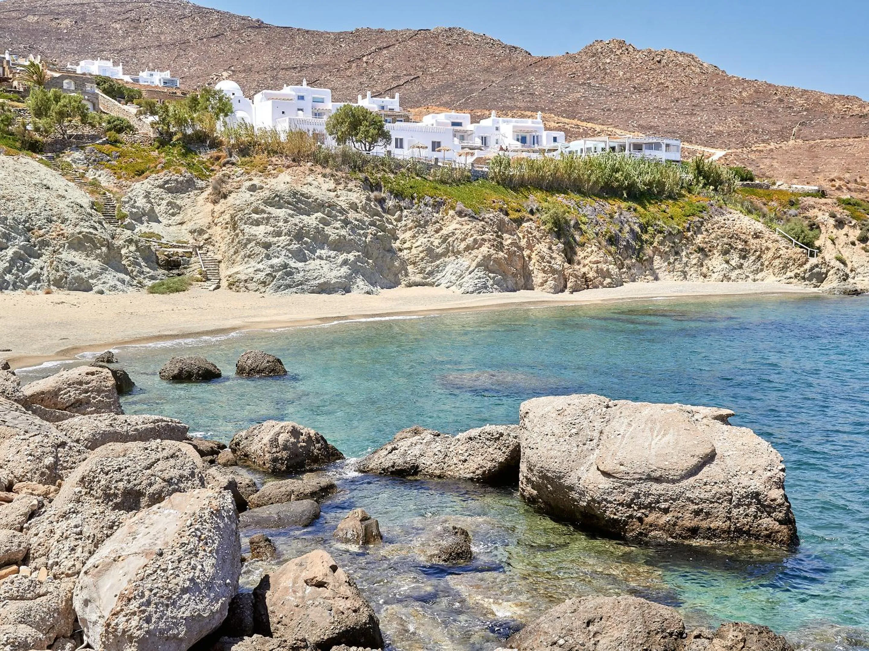 Beach in Mykonos Lolita, A Grecotel Resort to Live