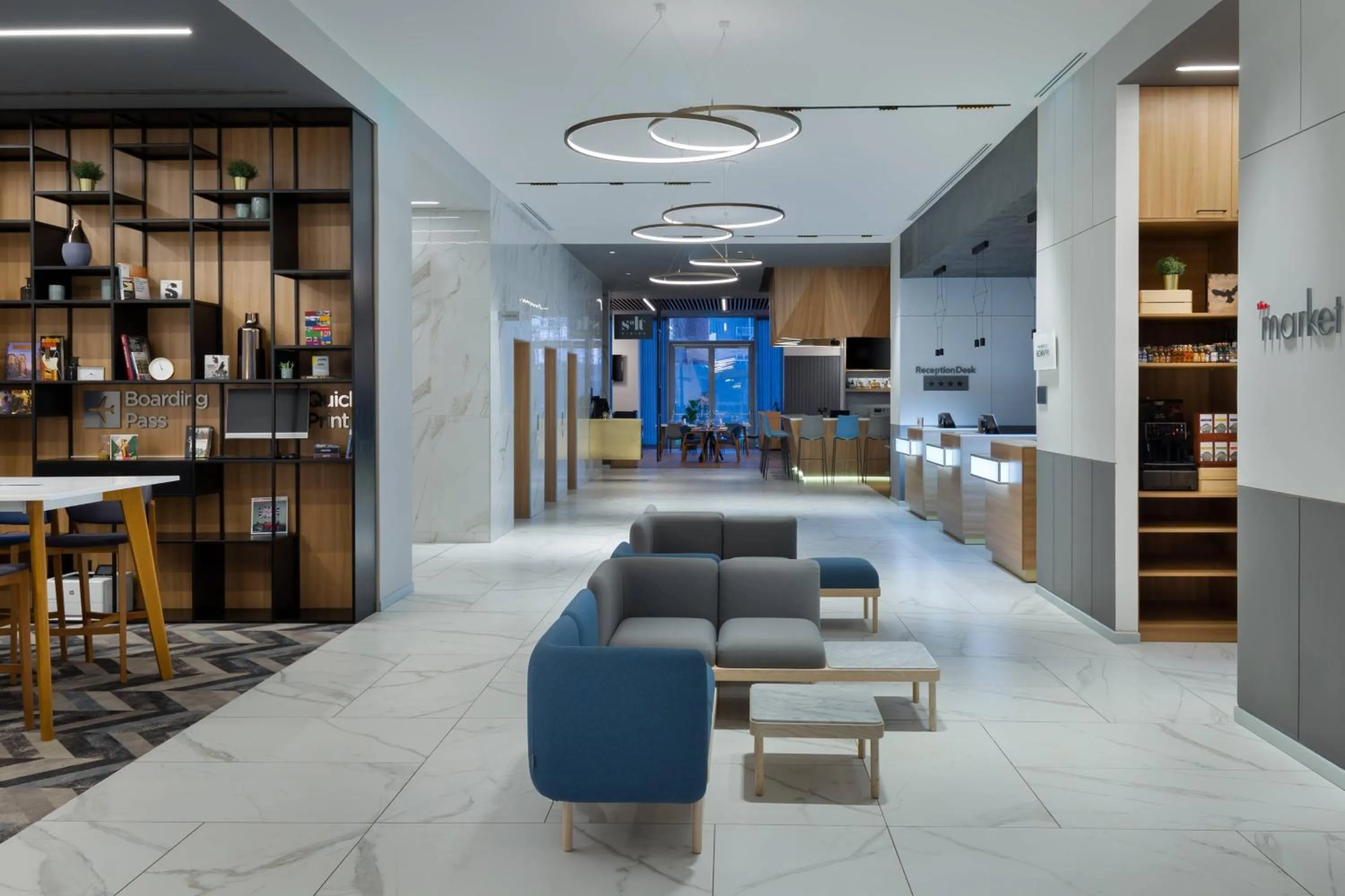 Lobby or reception in Courtyard by Marriott Bucharest Floreasca