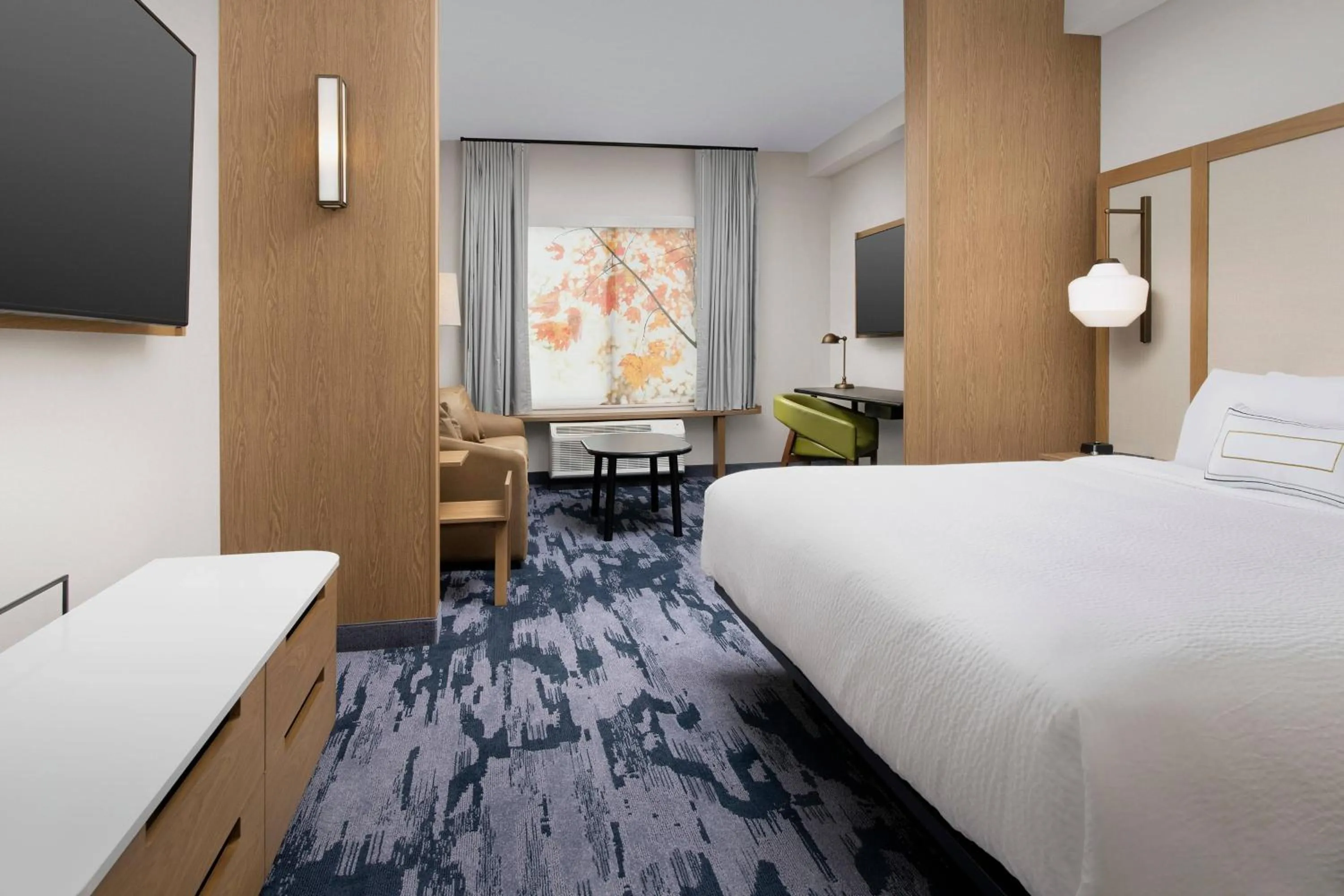 Bedroom, Bed in Fairfield Inn & Suites by Marriott Knoxville Lenoir City/I-75