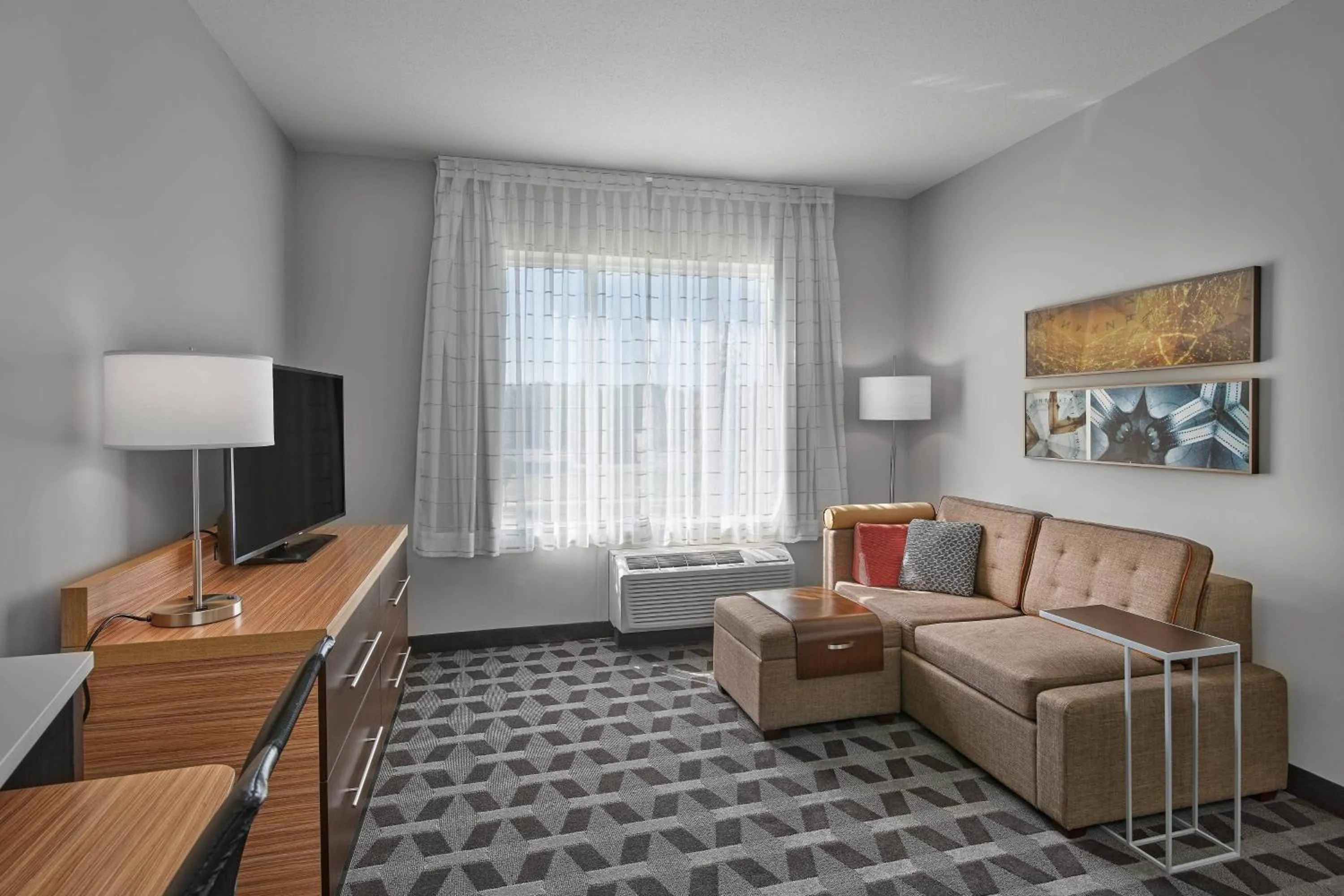 Bedroom in TownePlace Suites by Marriott Edmonton Sherwood Park