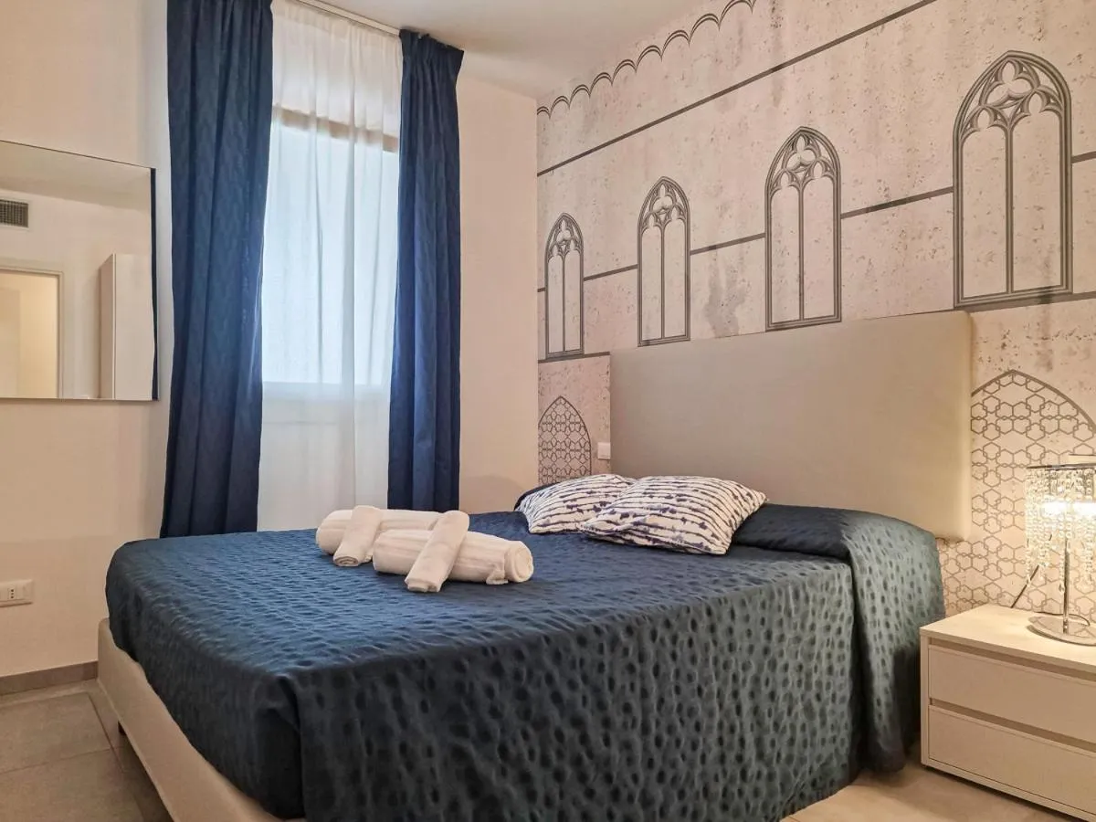 Bed in Ashanti Aparthotel Wellness&Spa